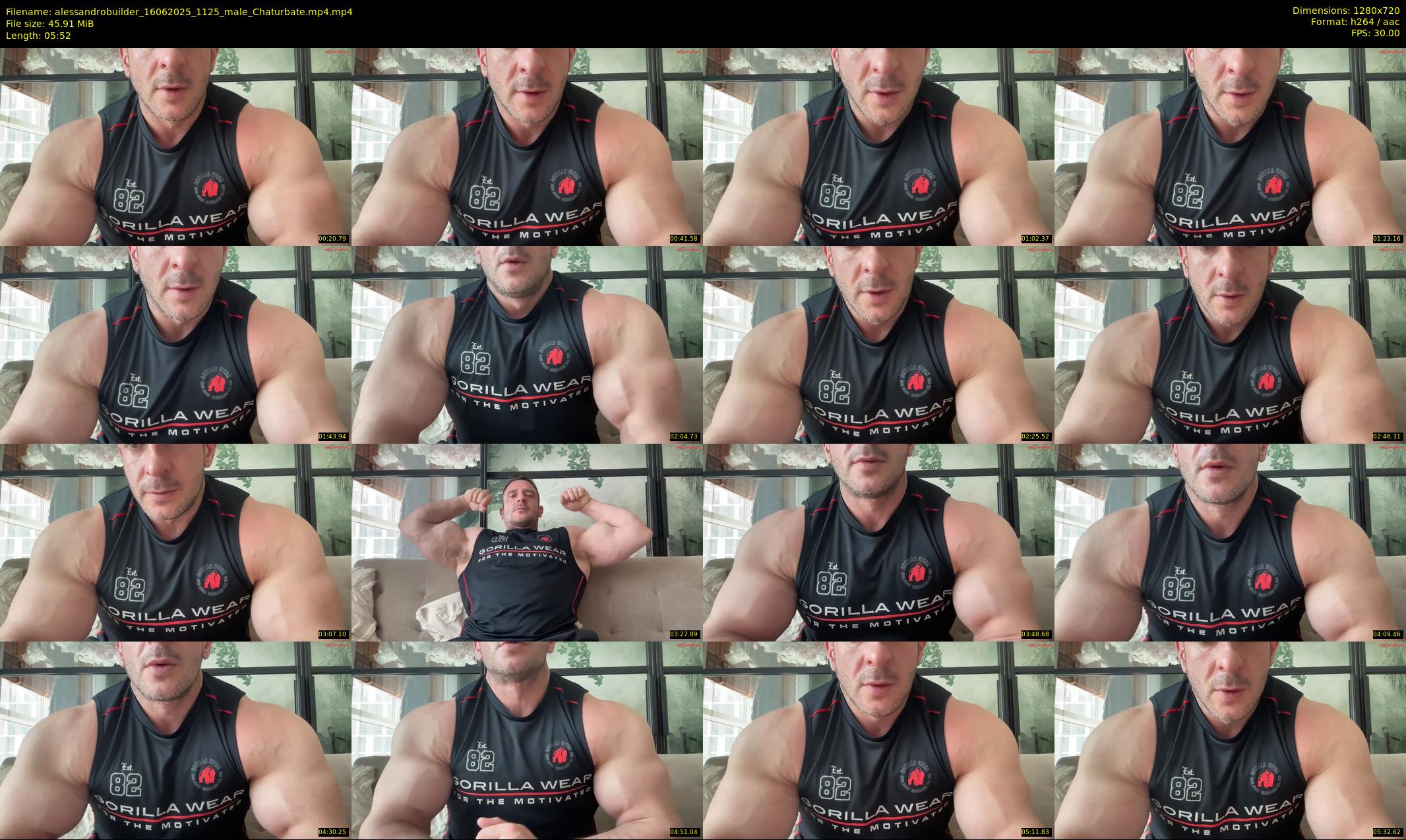 alessandrobuilder — 6 minute Chaturbate couple cam show recording, 720p, Jun 16, 2025