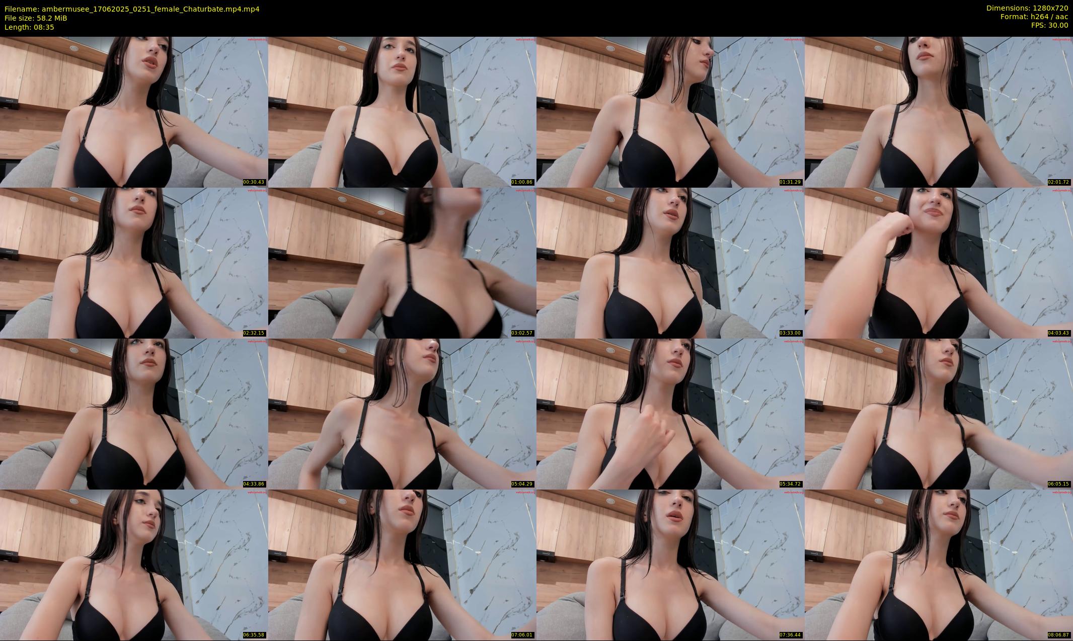 ambermusee — 9 minute Chaturbate female cam show recording, 720p, Jun 17, 2025