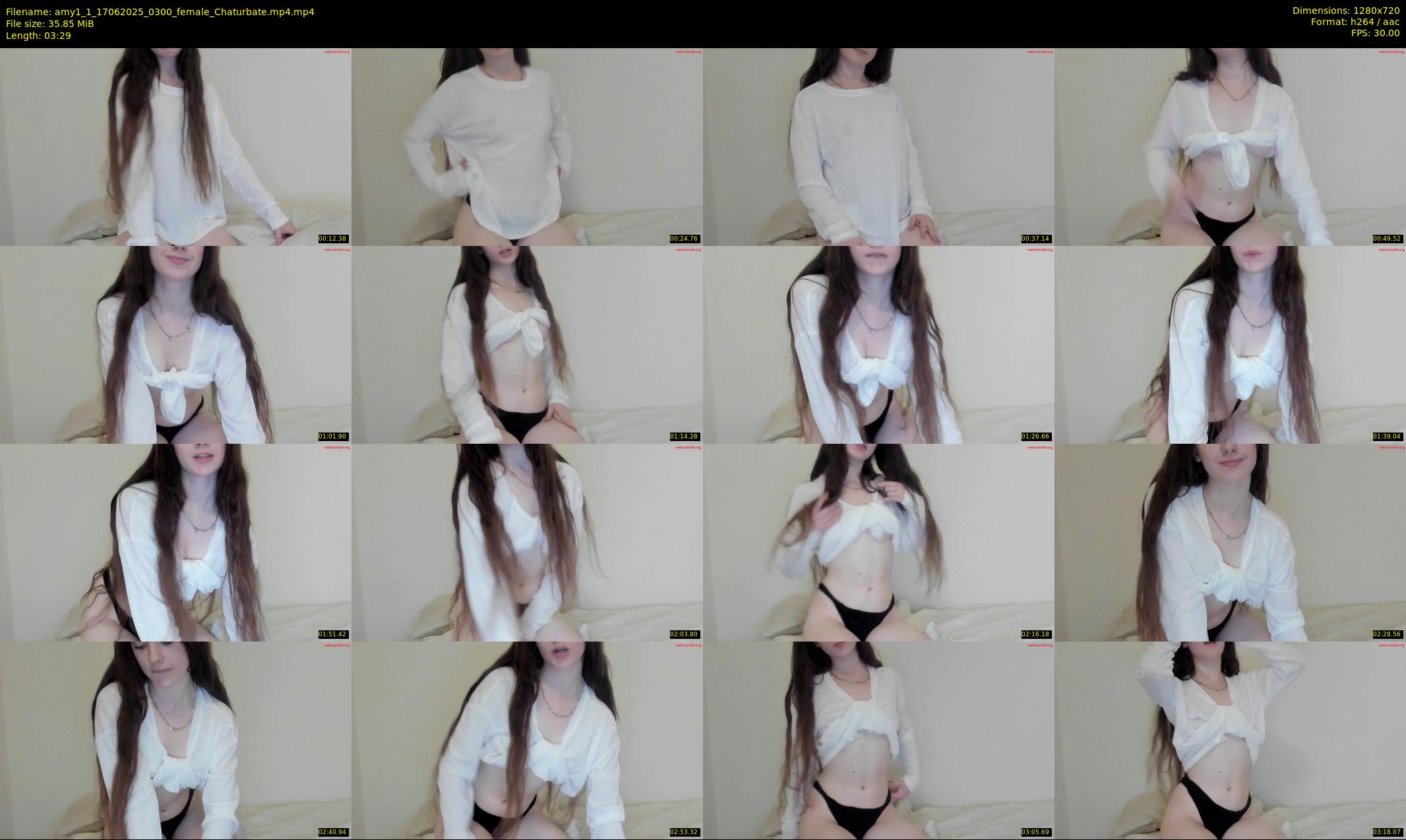 amy1_1 — 4 minute Chaturbate female cam show recording, 720p, Jun 17, 2025