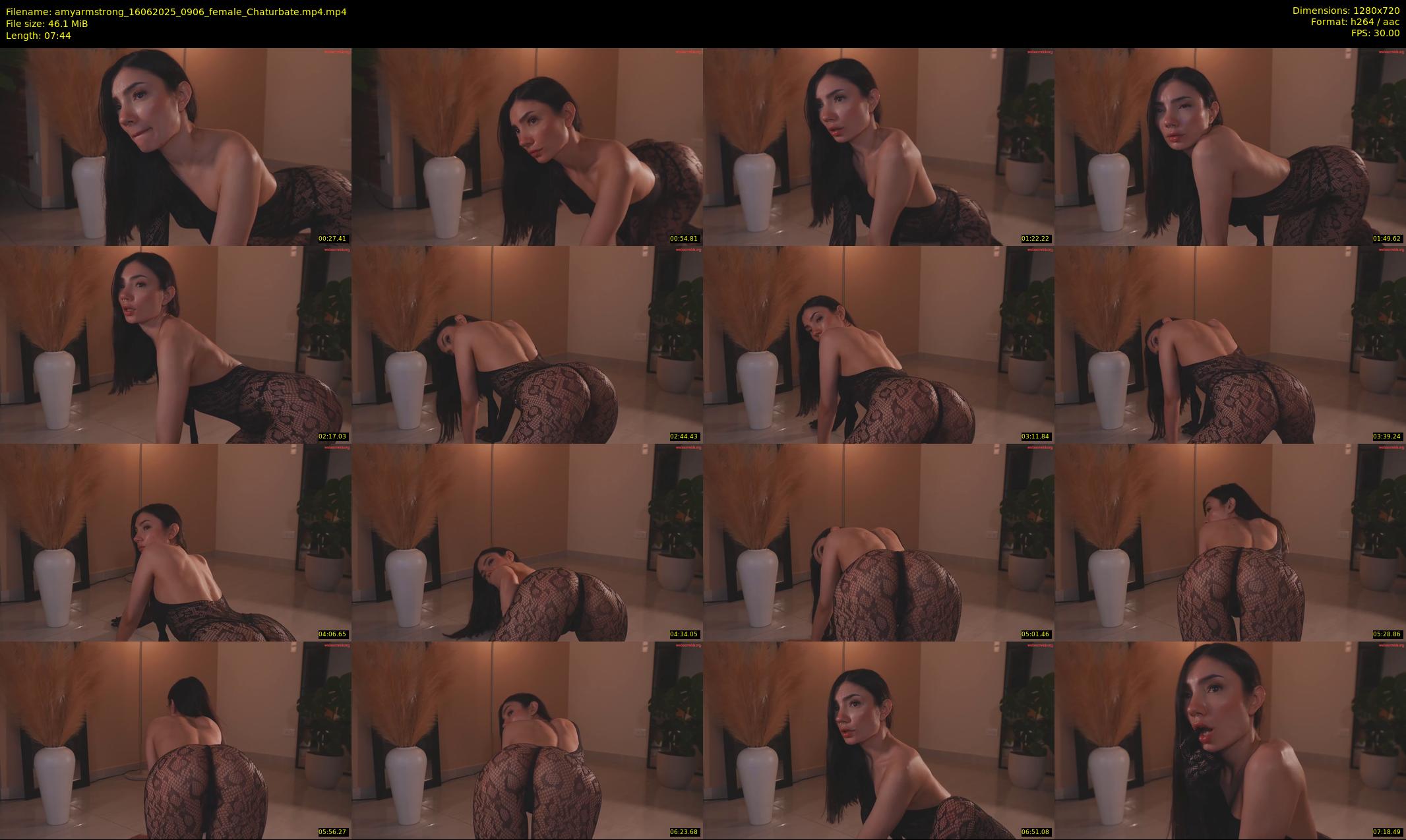 amyarmstrong — 8 minute Chaturbate female cam show recording, 720p, Jun 16, 2025