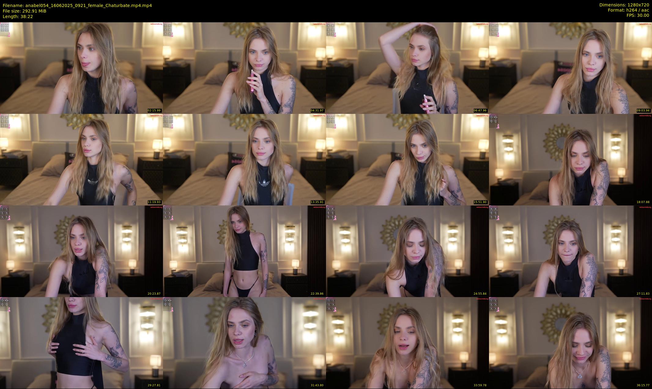 anabel054 — 39 minute Chaturbate female cam show recording, 720p, Jun 16, 2025