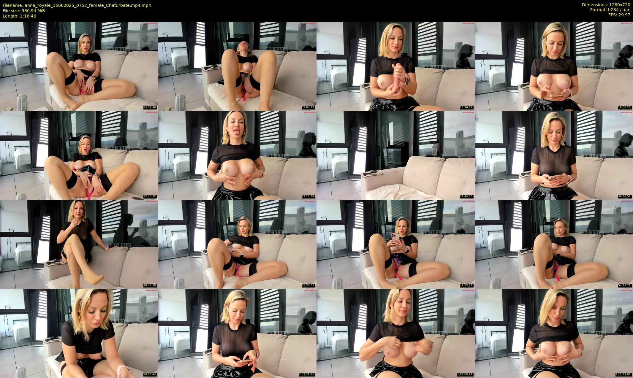 anna_royale — 77 minute Chaturbate female cam show recording, 720p, Jun 16, 2025