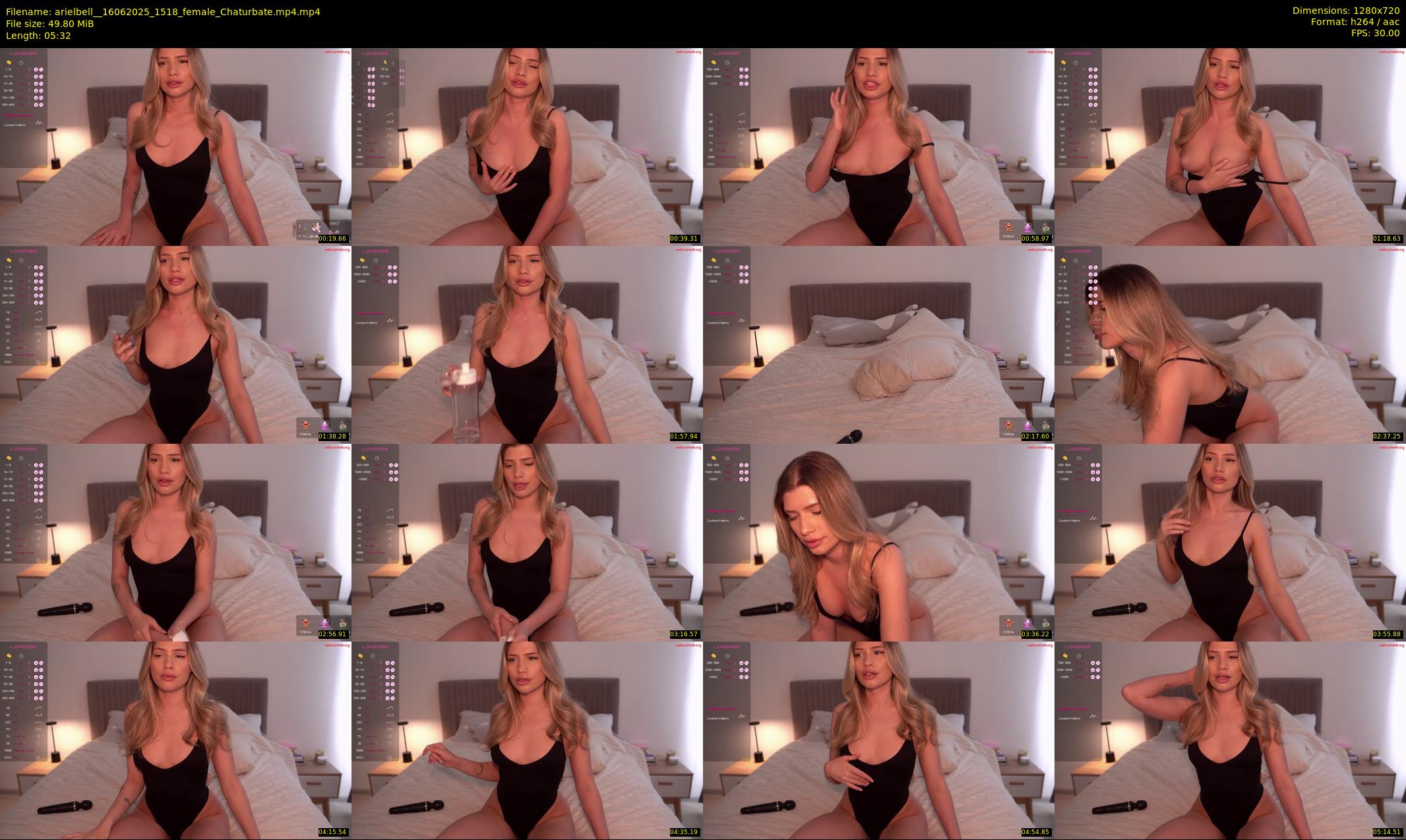 arielbell_ — 6 minute Chaturbate female cam show recording, 720p, Jun 16, 2025