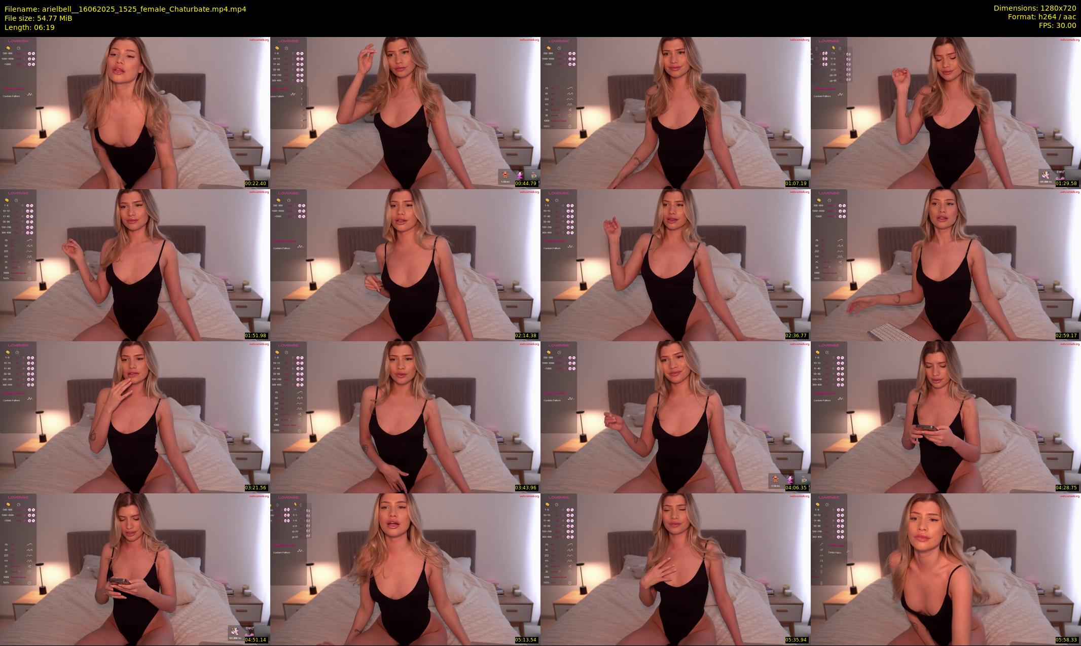 arielbell_ — 7 minute Chaturbate female cam show recording, 720p, Jun 16, 2025