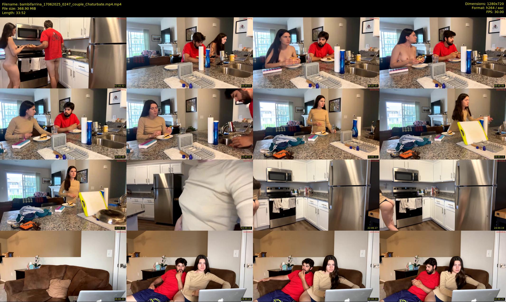 bambifarrina — 34 minute Chaturbate couple cam show recording, 720p, Jun 17, 2025