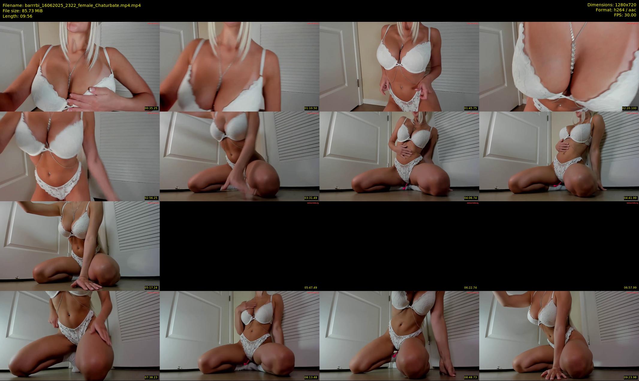 barrrbi — 10 minute Chaturbate female cam show recording, 720p, Jun 16, 2025