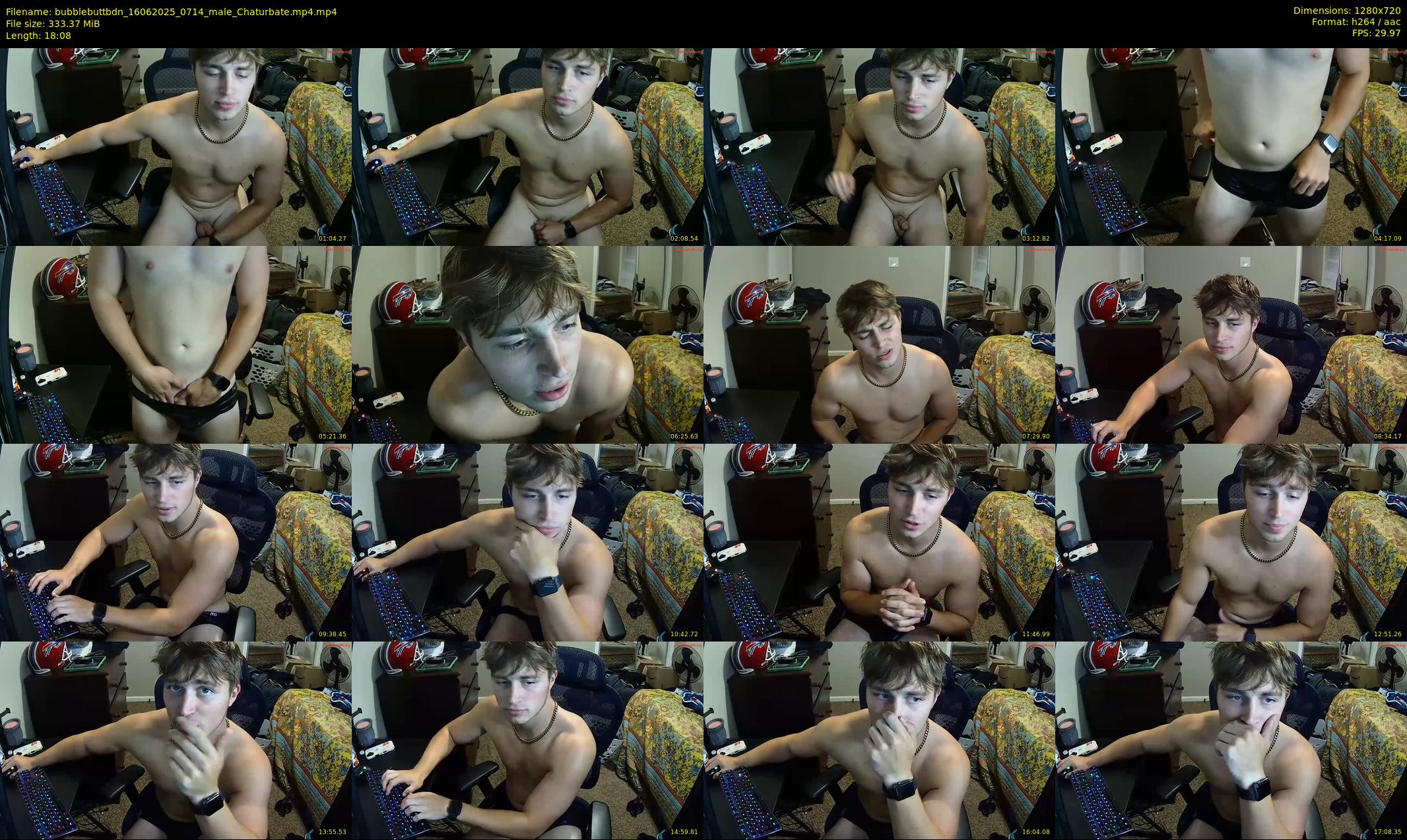 bubblebuttbdn — 19 minute Chaturbate male cam show recording, 720p, Jun 16, 2025