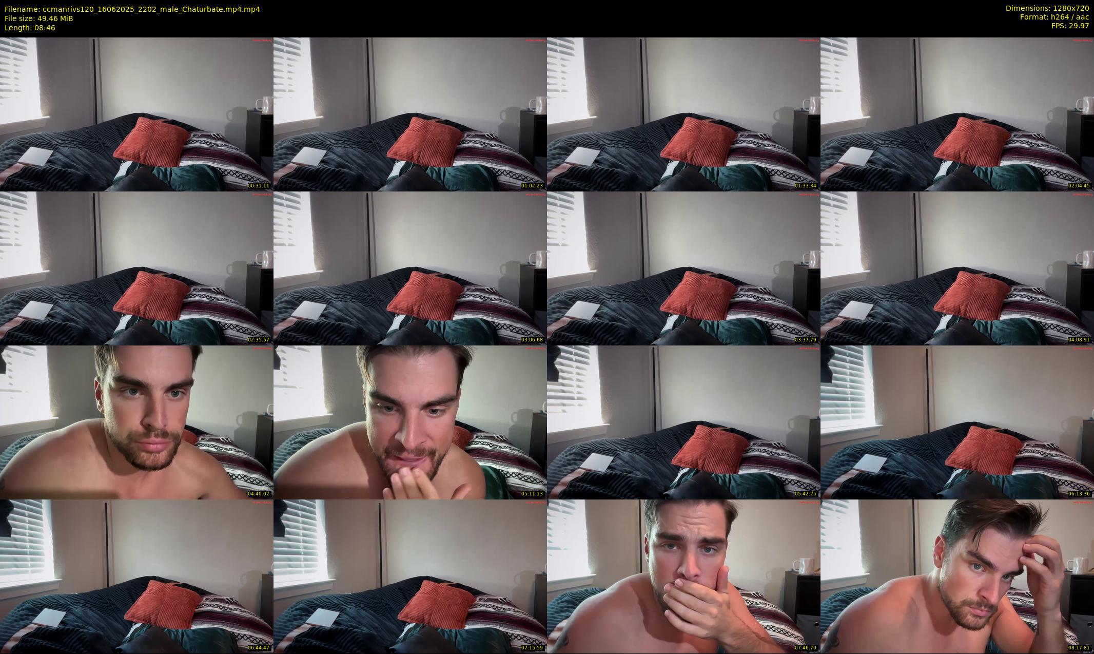 ccmanrivs120 — 9 minute Chaturbate male cam show recording, 720p, Jun 16, 2025