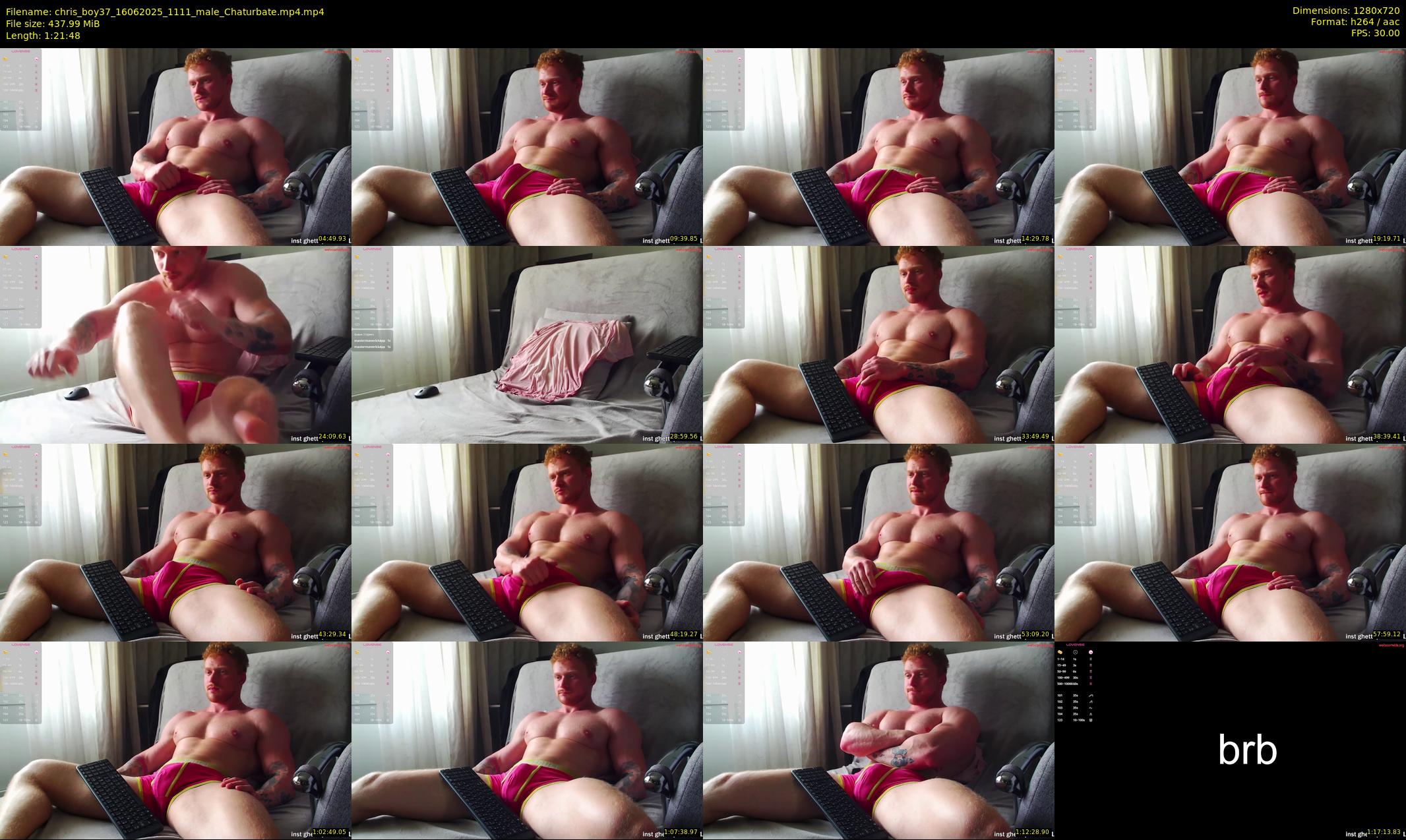 chris_boy37 — 82 minute Chaturbate male cam show recording, 720p, Jun 16, 2025