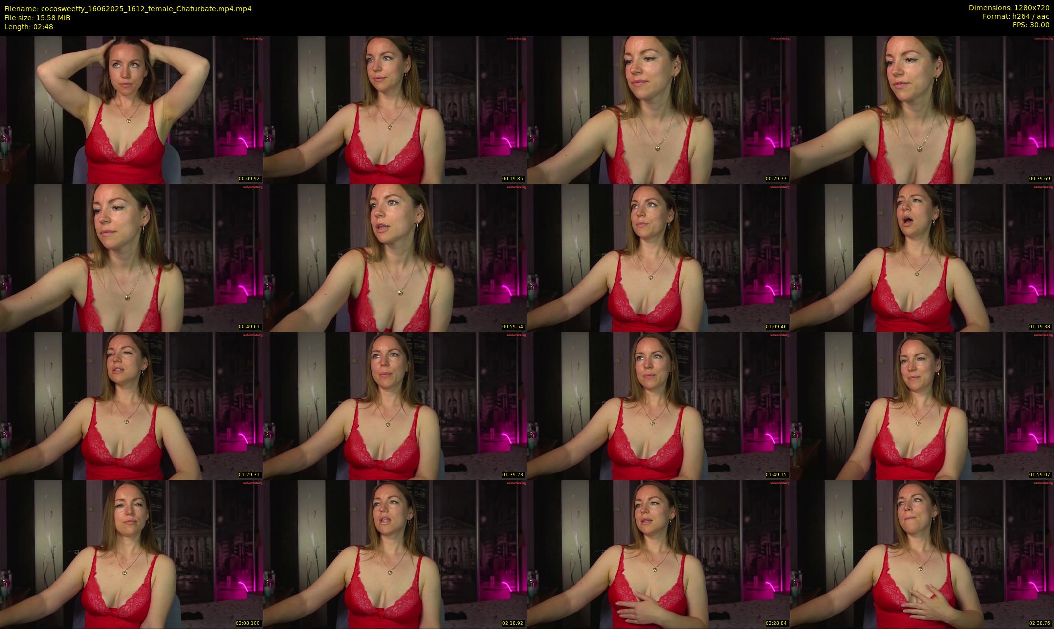 cocosweetty — 3 minute Chaturbate female cam show recording, 720p, Jun 16, 2025