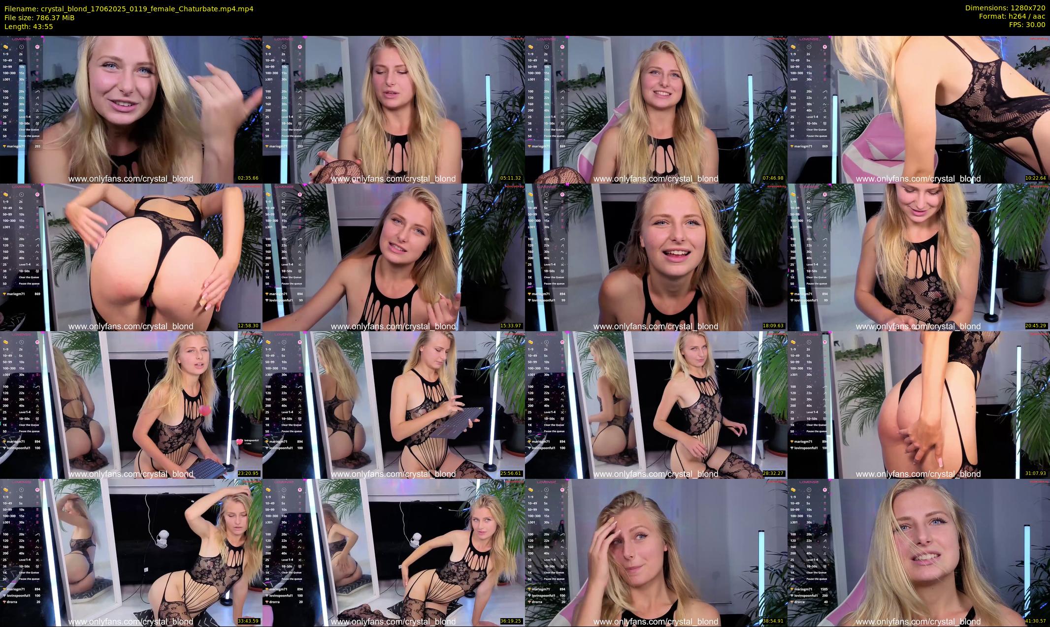 crystal_blond — 44 minute Chaturbate female cam show recording, 720p, Jun 17, 2025