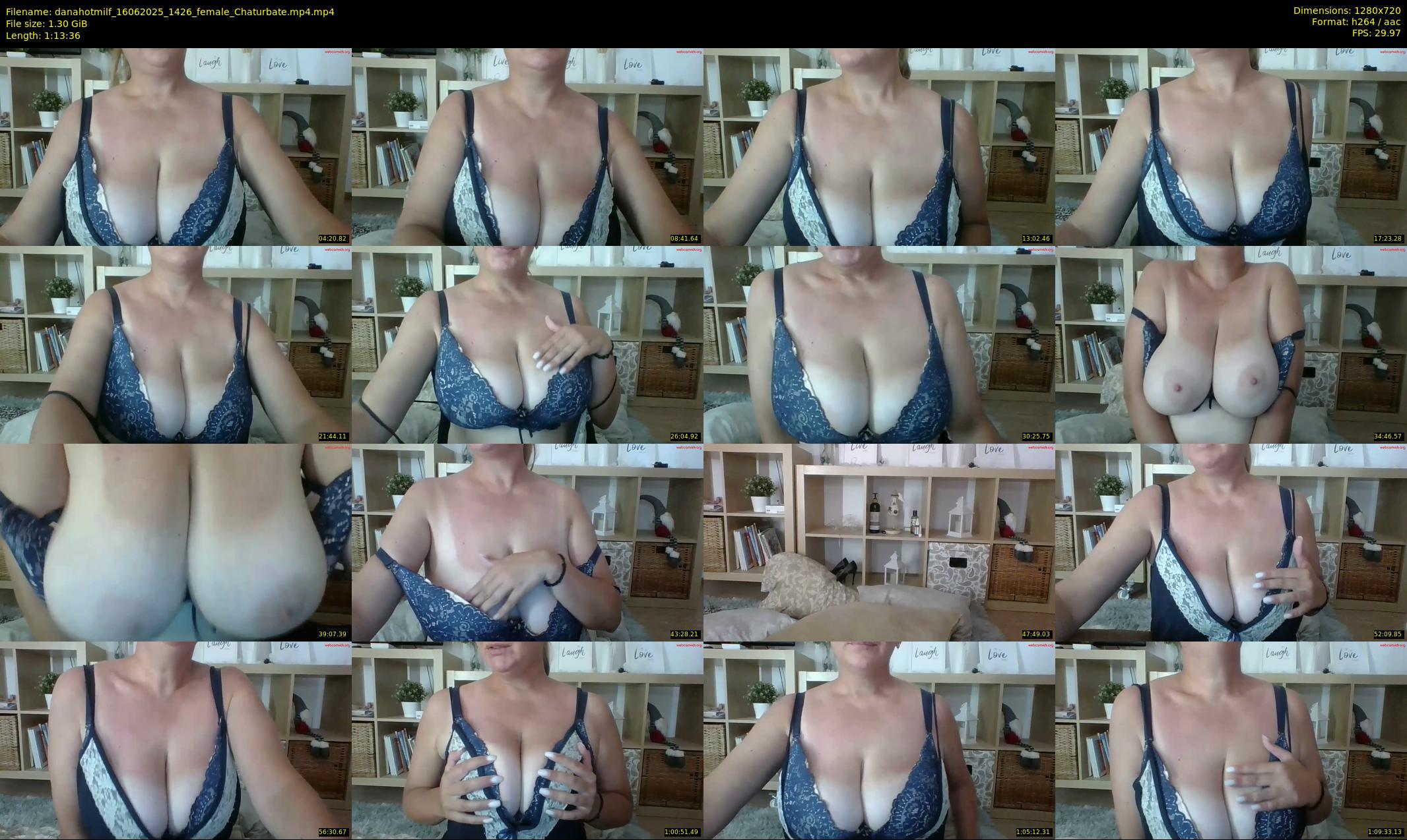danahotmilf — 74 minute Chaturbate female cam show recording, 720p, Jun 16, 2025