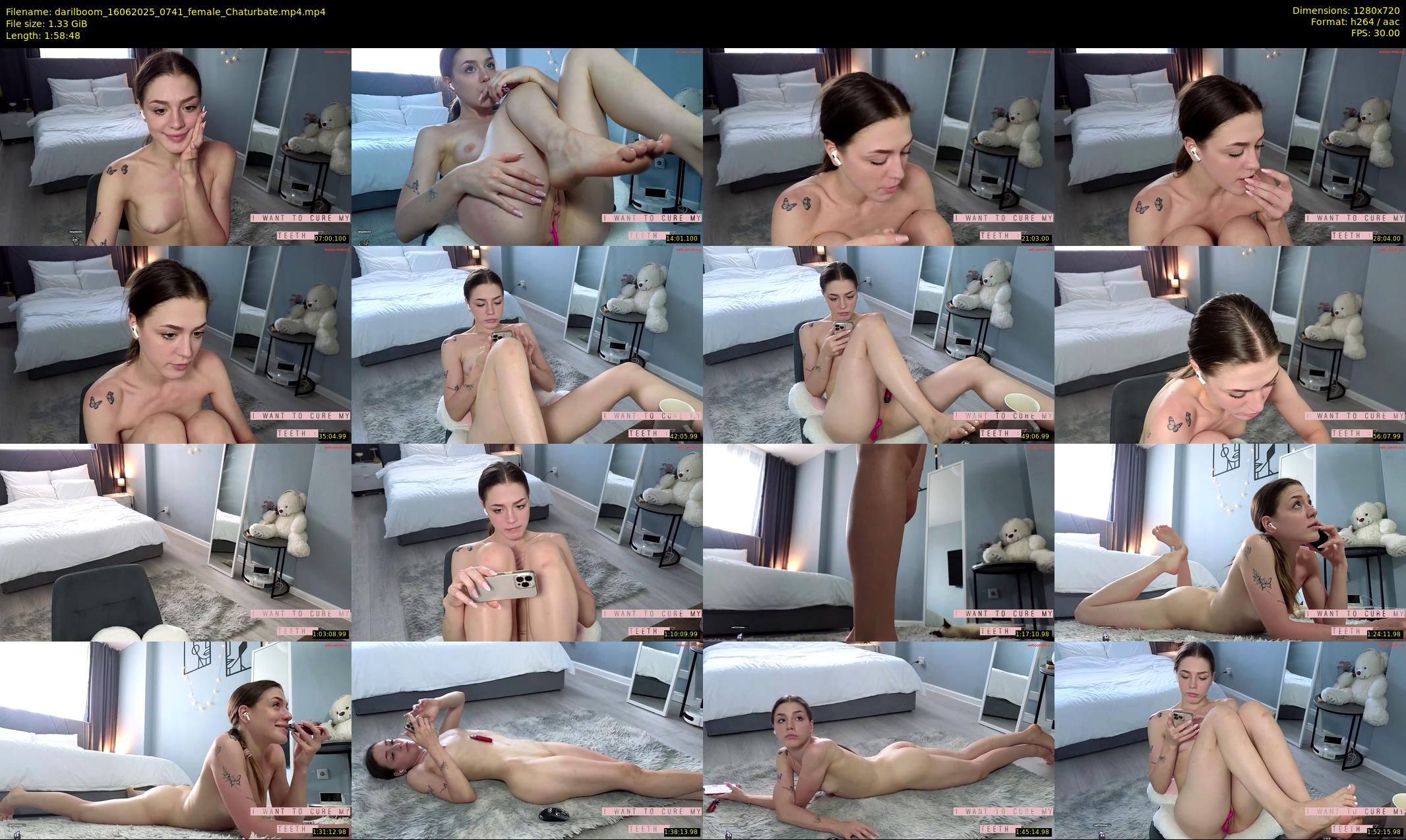 darilboom — 119 minute Chaturbate female cam show recording, 720p, Jun 16, 2025