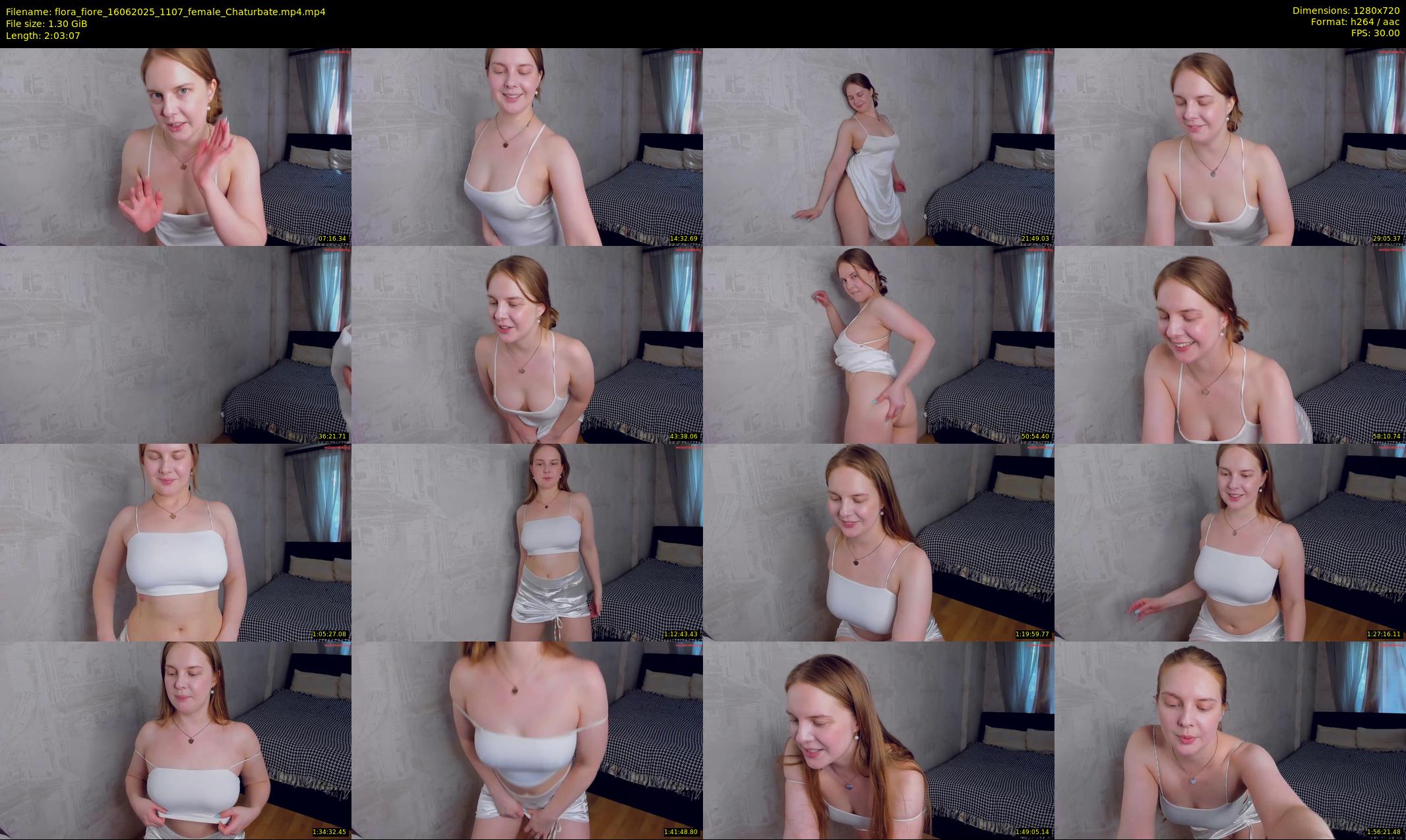 flora_fiore — 124 minute Chaturbate female cam show recording, 720p, Jun 16, 2025