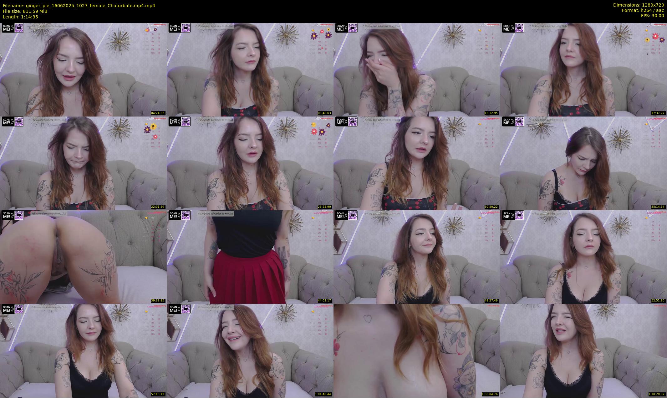 ginger_pie — 75 minute Chaturbate female cam show recording, 720p, Jun 16, 2025