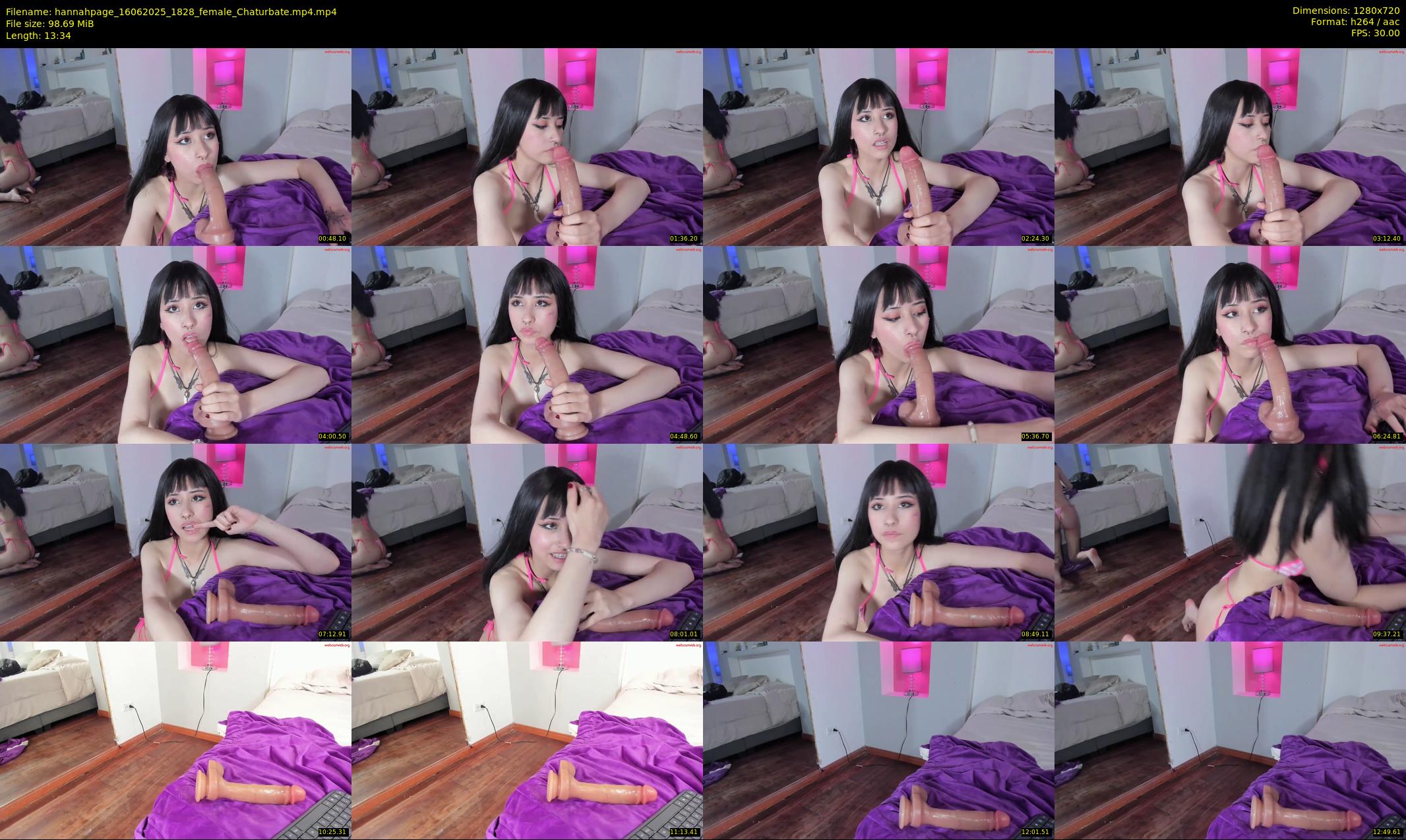 hannahpage — 14 minute Chaturbate female cam show recording, 720p, Jun 16, 2025