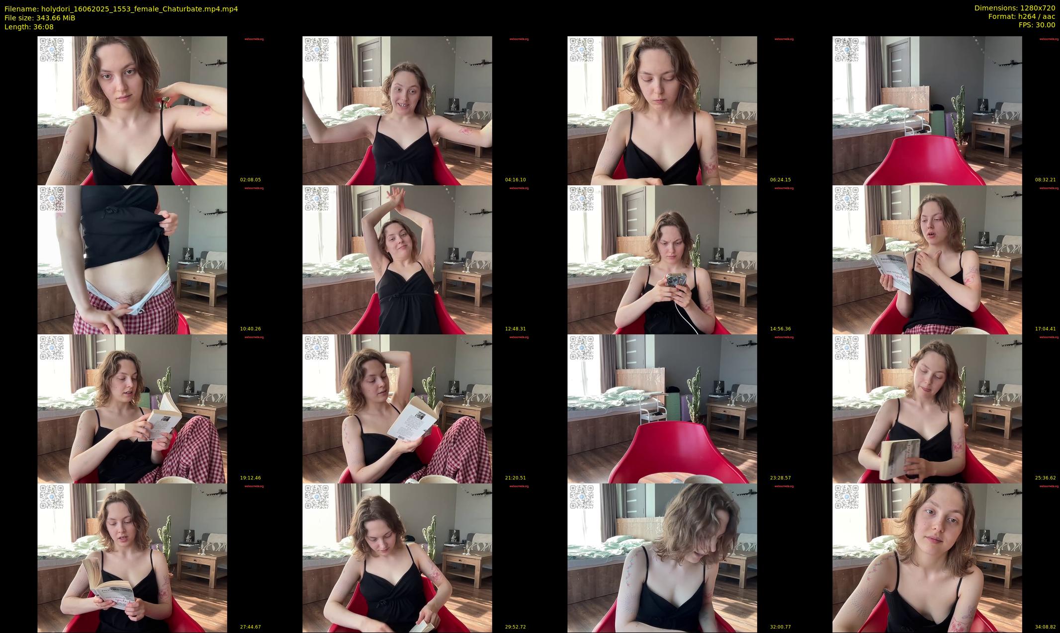 holydori — 37 minute Chaturbate female cam show recording, 720p, Jun 16, 2025