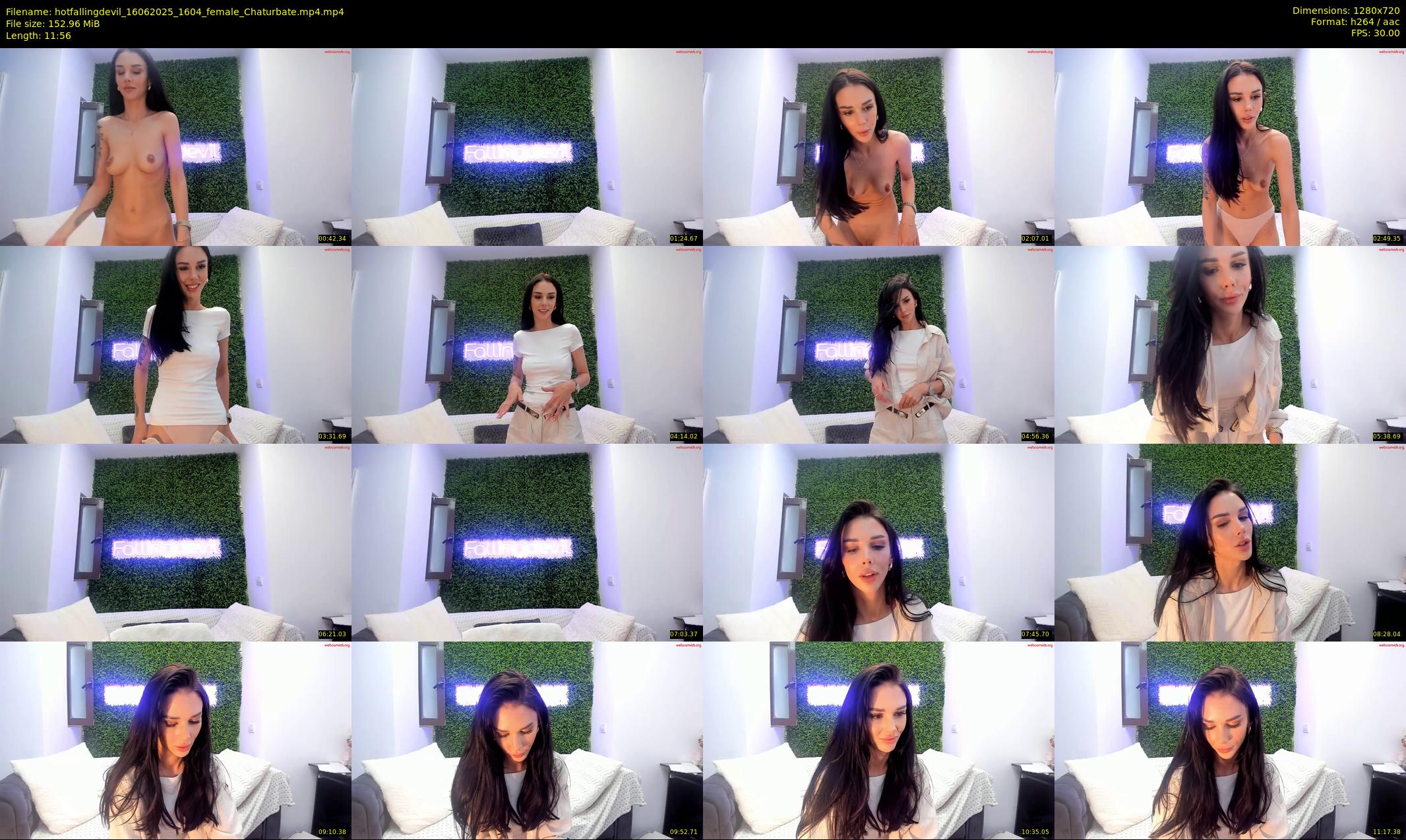 hotfallingdevil — 12 minute Chaturbate female cam show recording, 720p, Jun 16, 2025