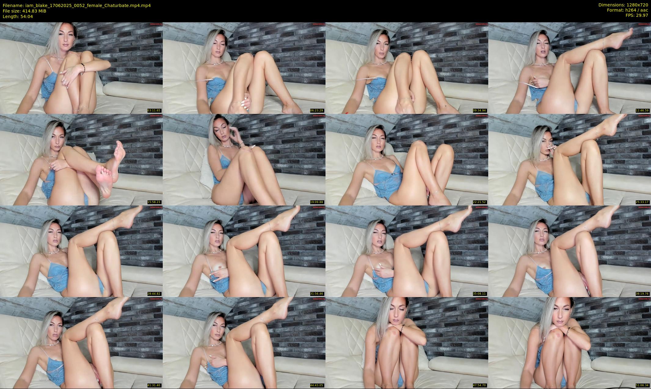iam_blake — 55 minute Chaturbate female cam show recording, 720p, Jun 17, 2025