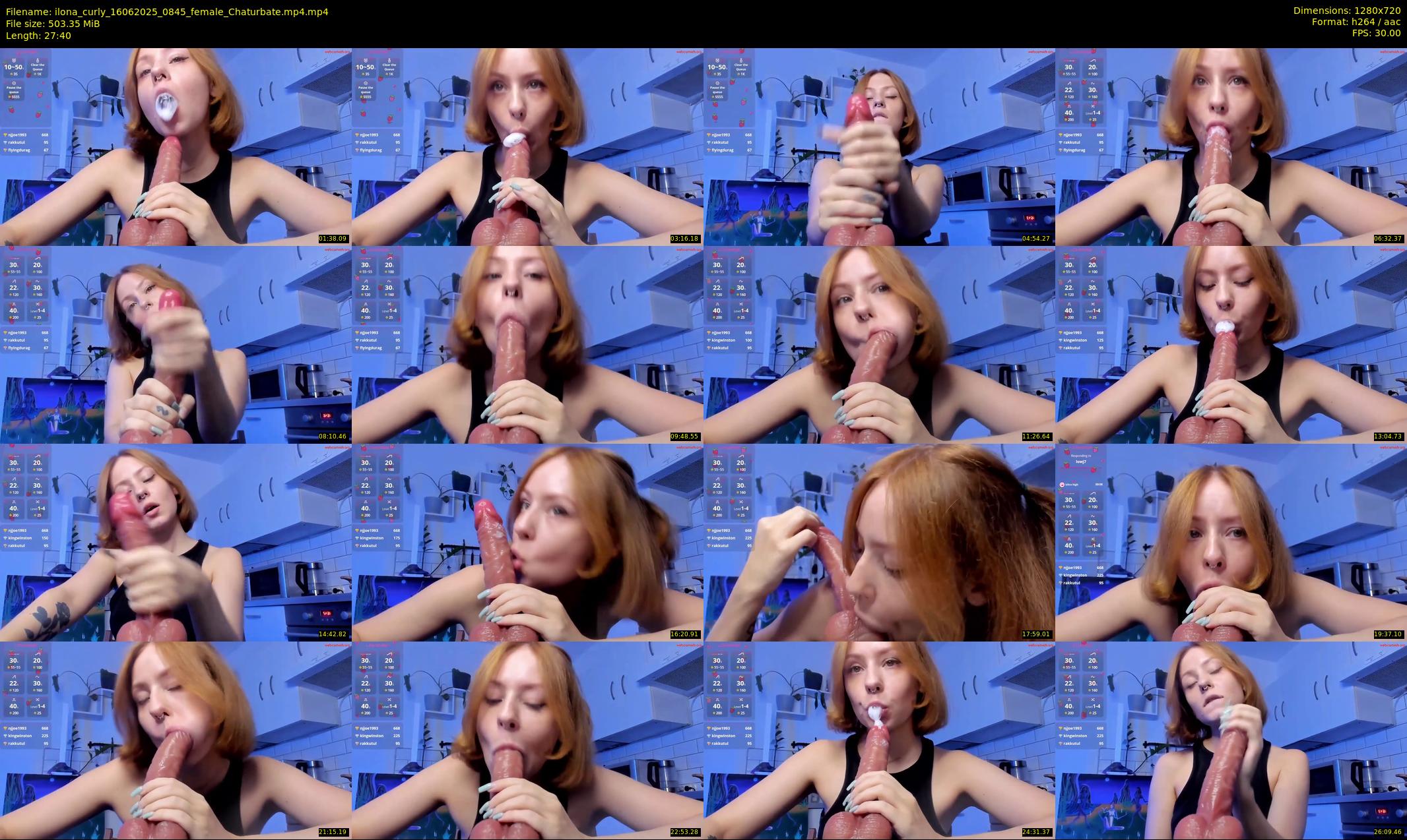 ilona_curly — 28 minute Chaturbate female cam show recording, 720p, Jun 16, 2025