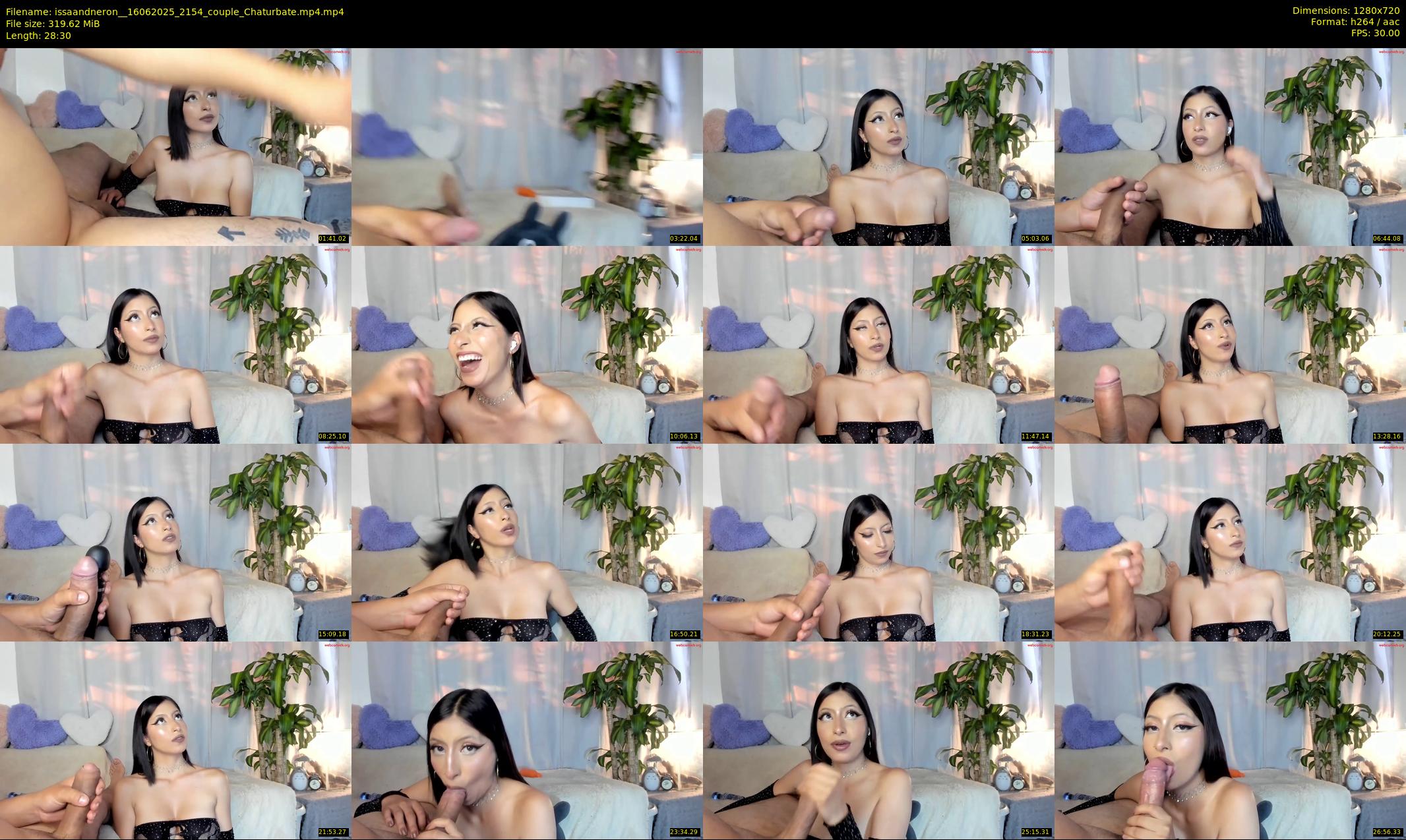 issaandneron_ — 29 minute Chaturbate couple cam show recording, 720p, Jun 16, 2025