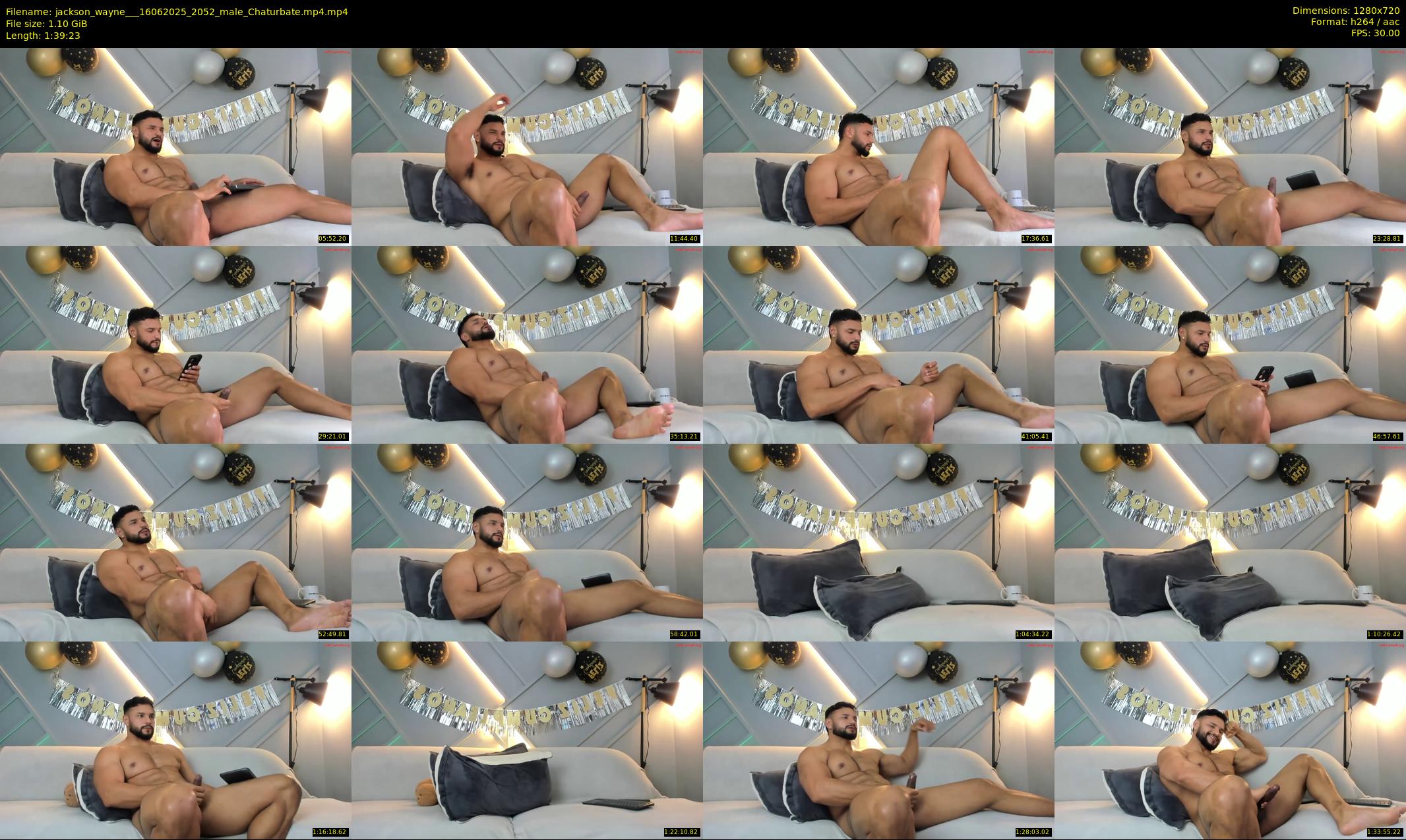 jackson_wayne__ — 100 minute Chaturbate male cam show recording, 720p, Jun 16, 2025