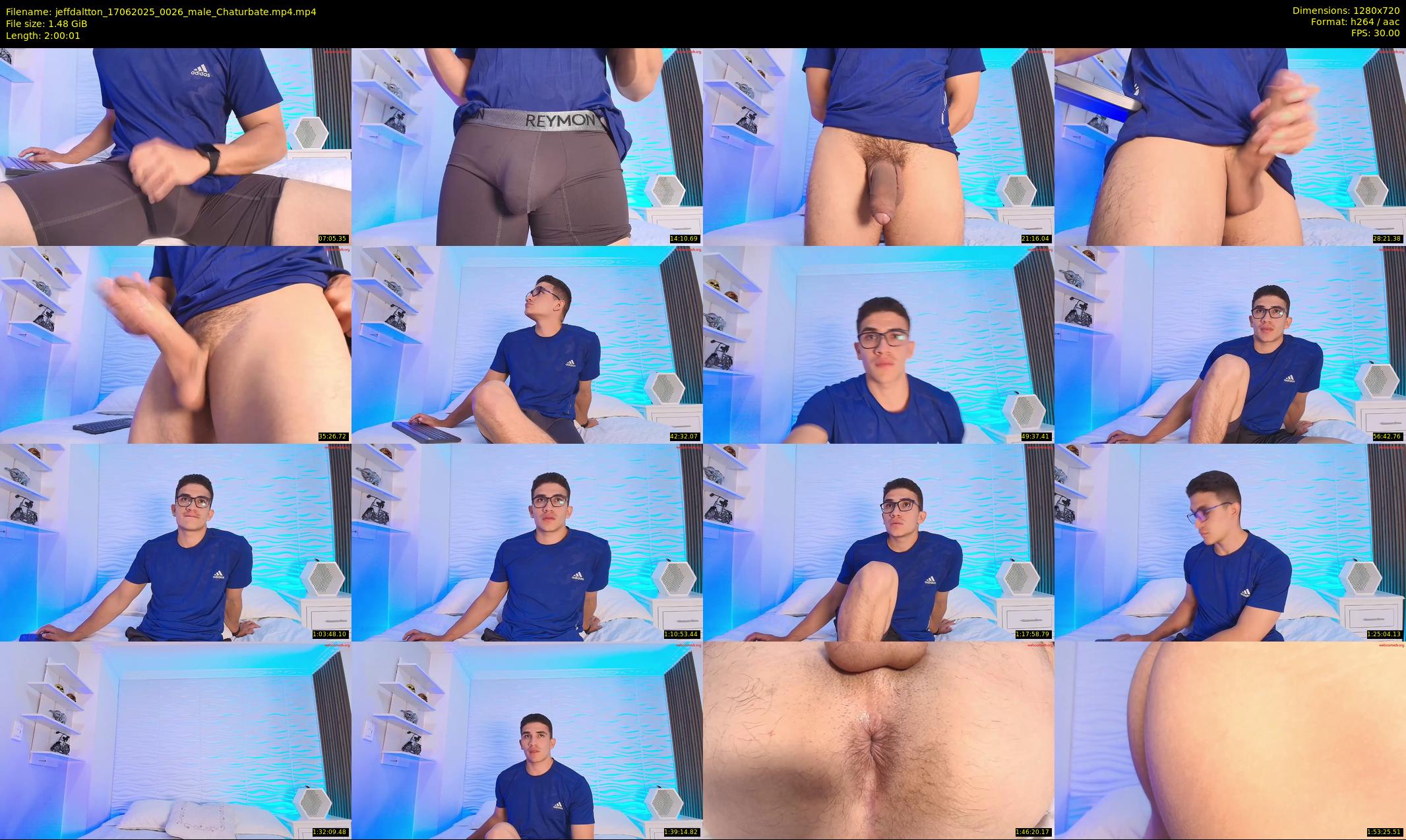 jeffdaltton — 121 minute Chaturbate male cam show recording, 720p, Jun 17, 2025