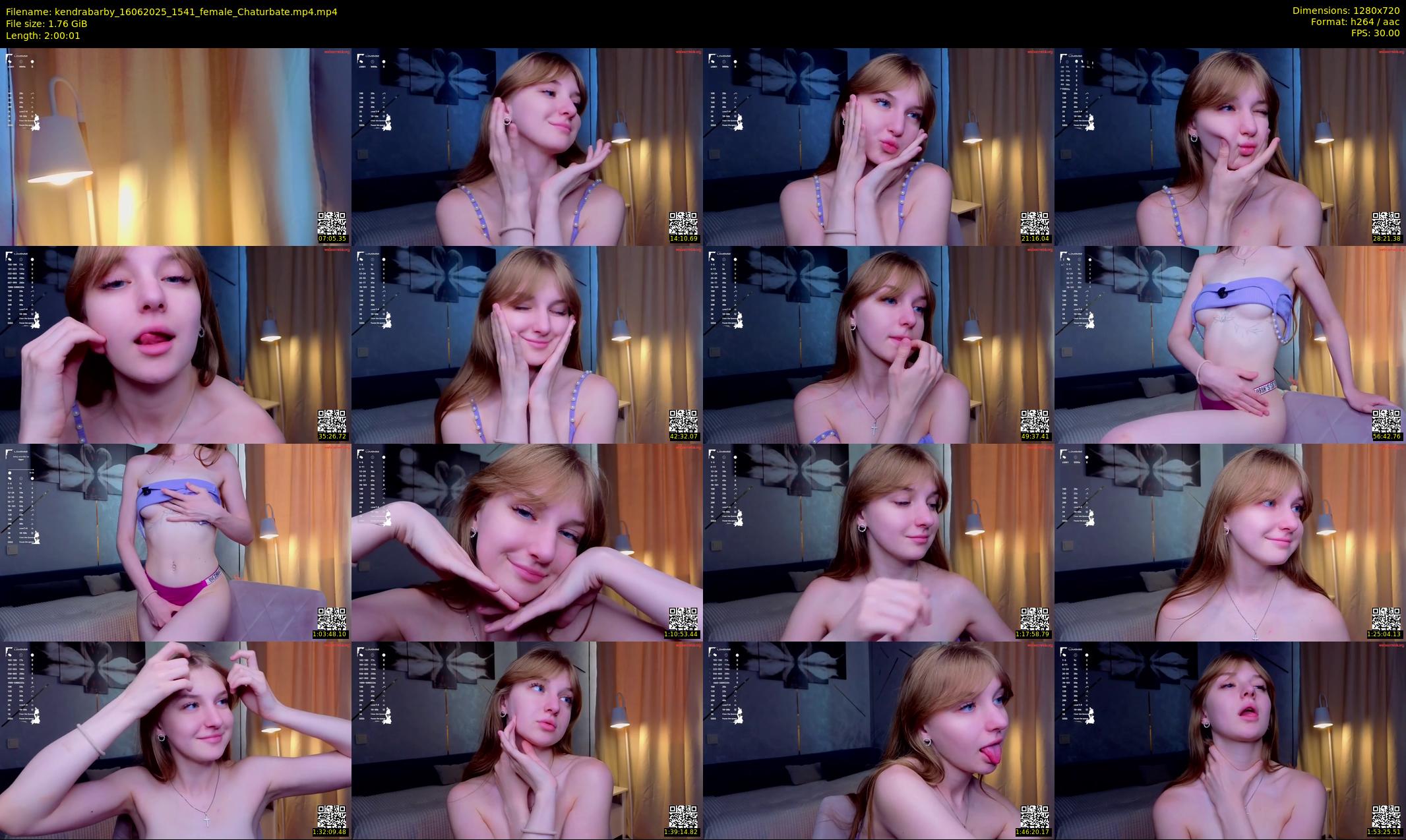 kendrabarby — 121 minute Chaturbate female cam show recording, 720p, Jun 16, 2025