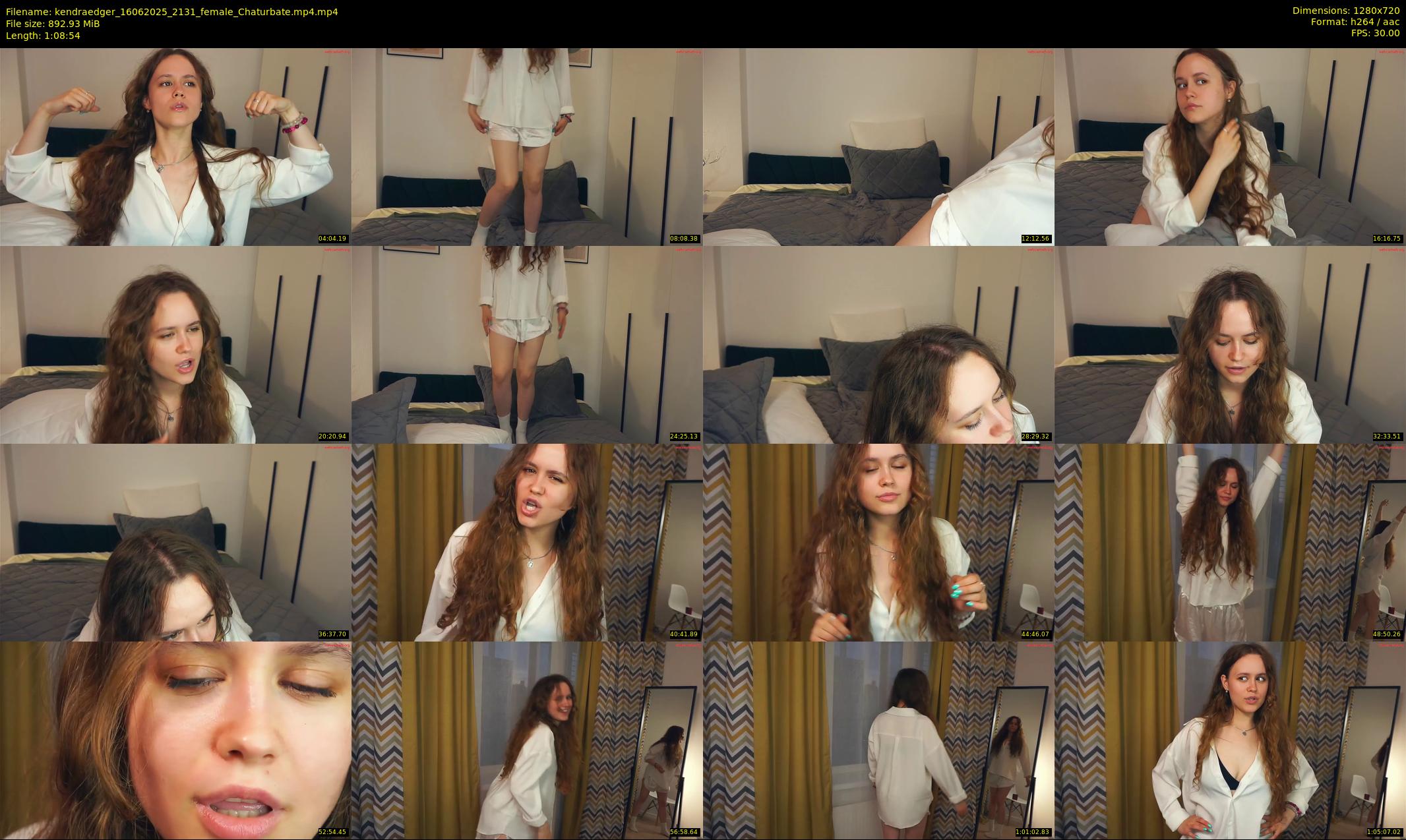kendraedger — 69 minute Chaturbate female cam show recording, 720p, Jun 16, 2025