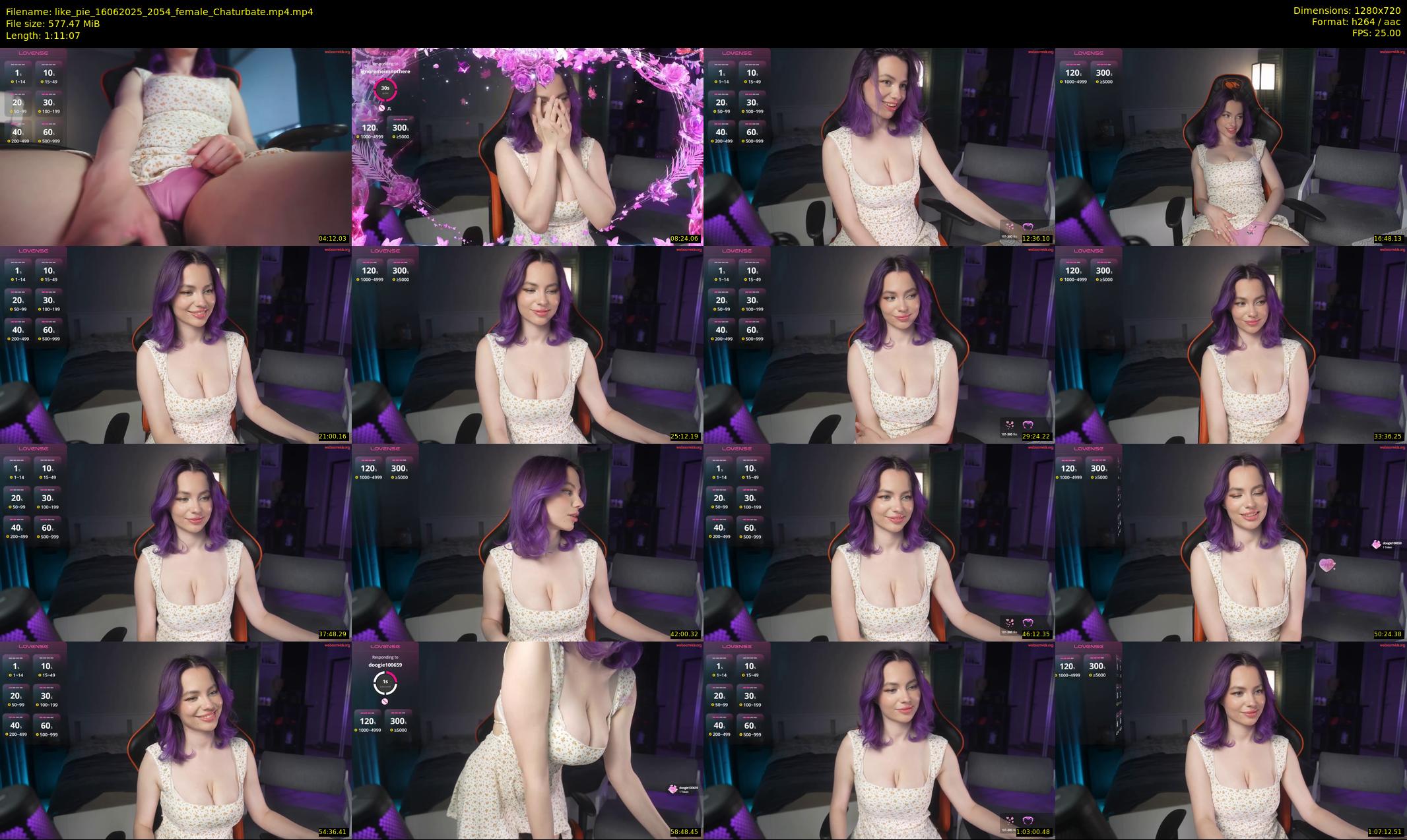 like_pie — 72 minute Chaturbate couple cam show recording, 720p, Jun 16, 2025