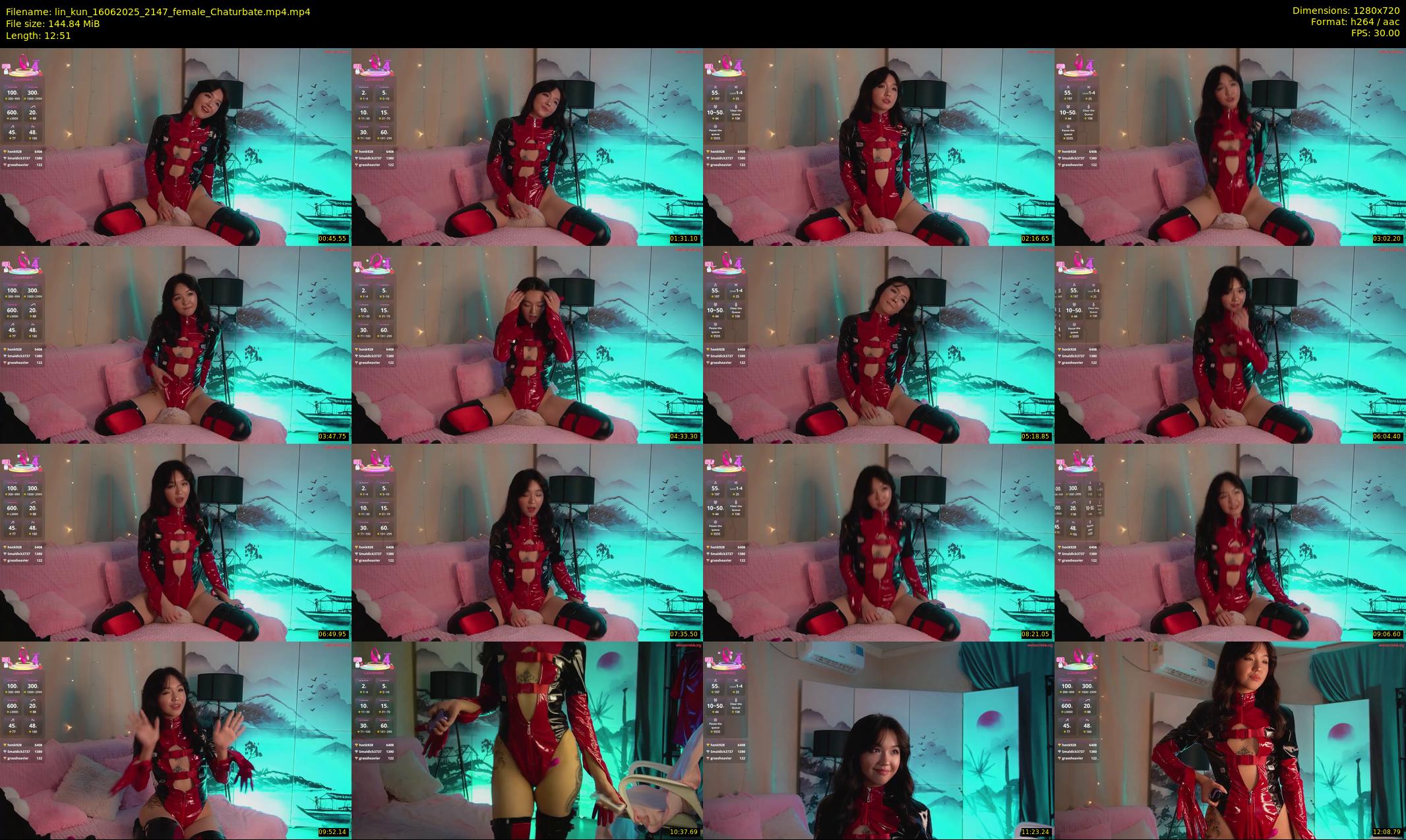 lin_kun — 13 minute Chaturbate female cam show recording, 720p, Jun 16, 2025