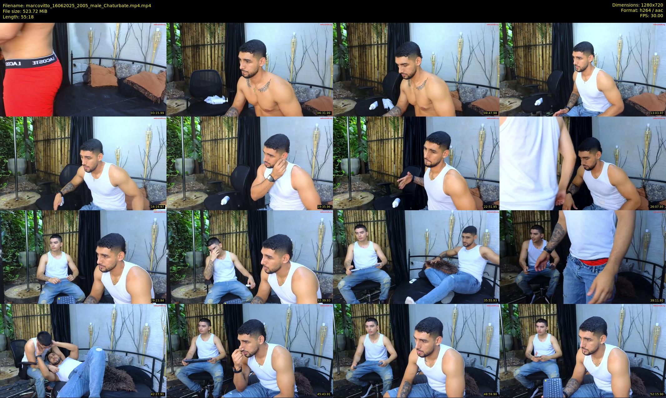marcovitto — 56 minute Chaturbate couple cam show recording, 720p, Jun 16, 2025