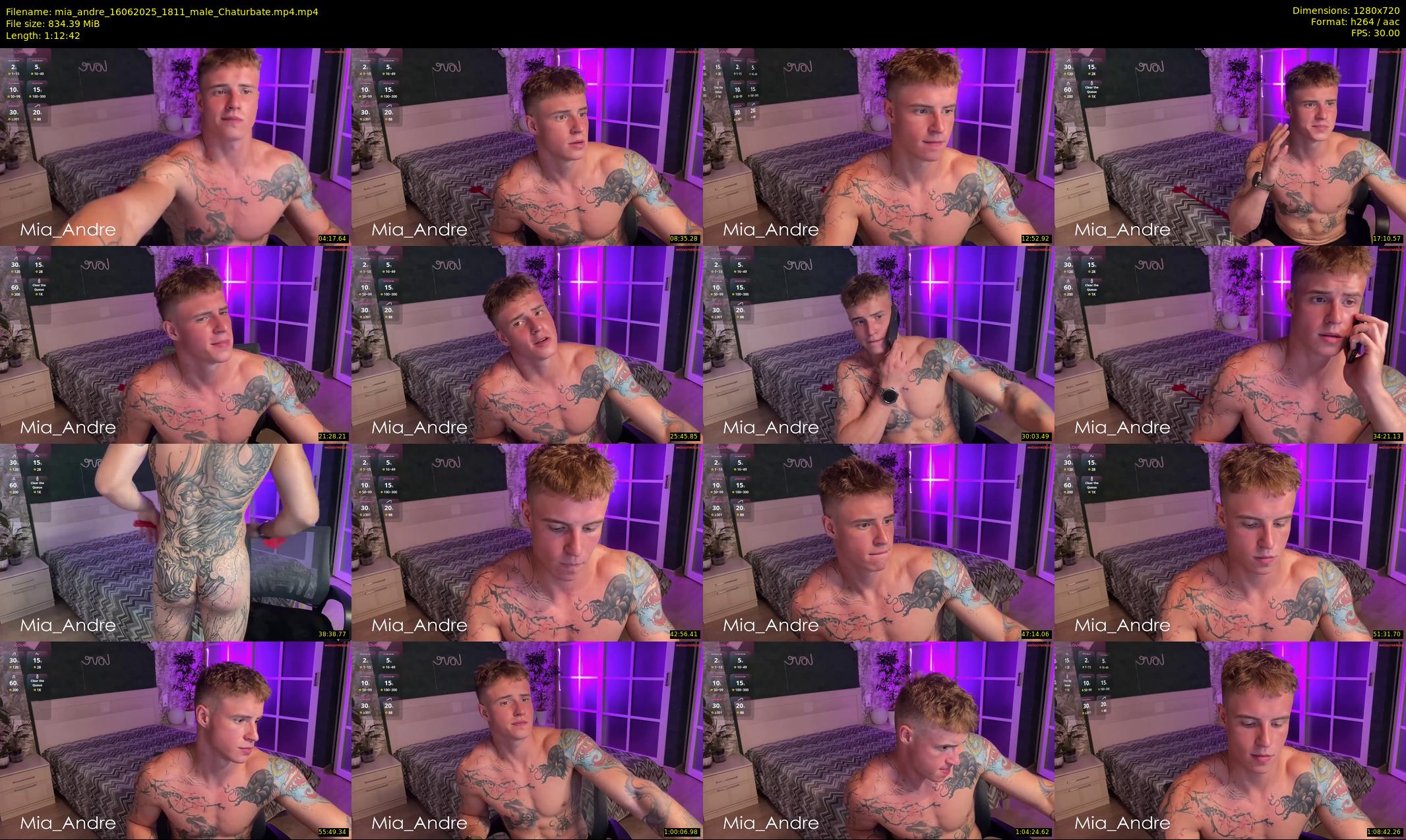 mia_andre — 73 minute Chaturbate couple cam show recording, 720p, Jun 16, 2025
