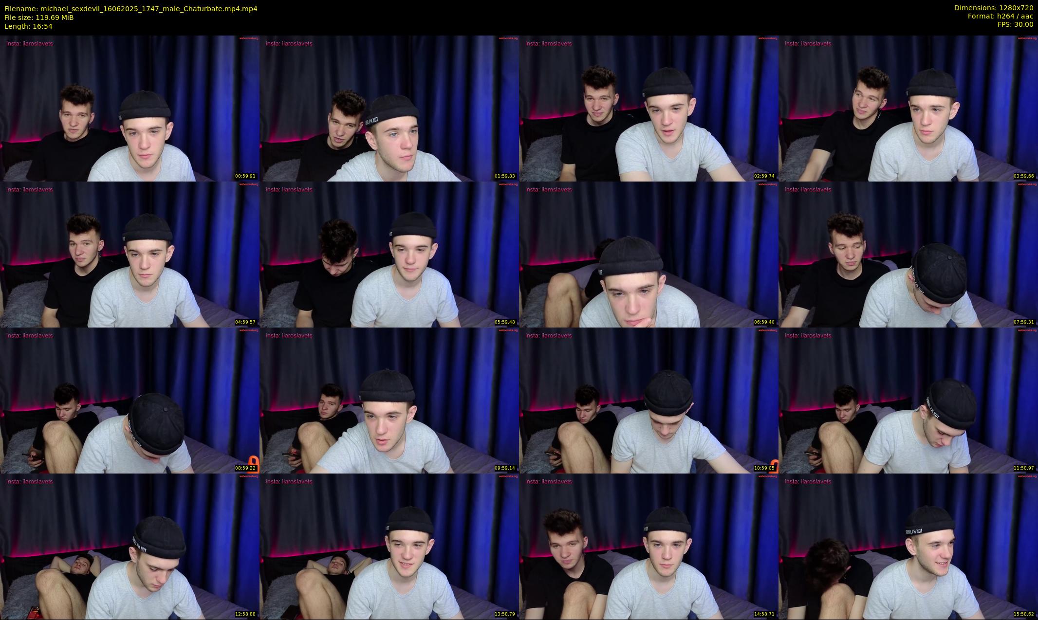 michael_sexdevil — 17 minute Chaturbate male cam show recording, 720p, Jun 16, 2025