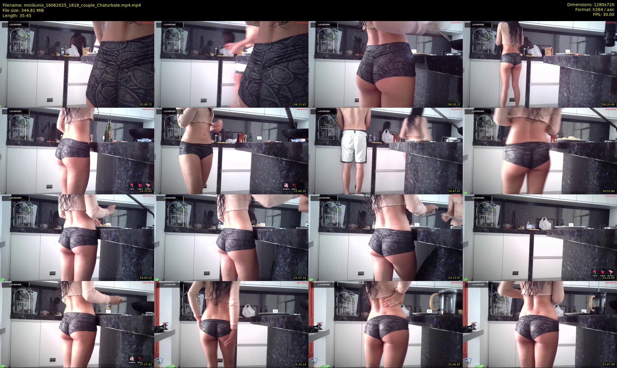 minikunis — 36 minute Chaturbate couple cam show recording, 720p, Jun 16, 2025