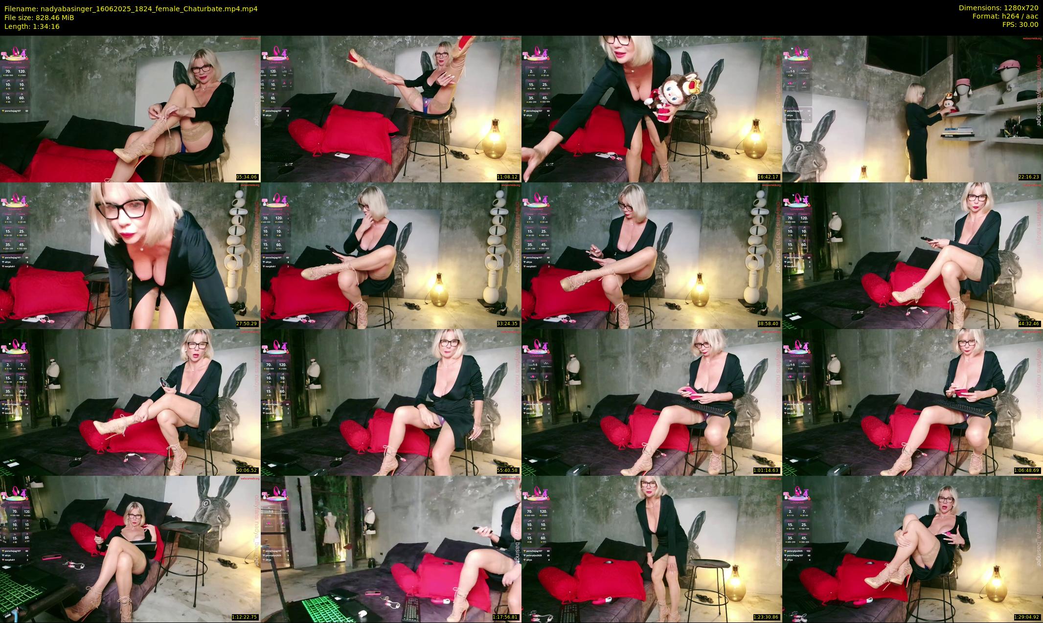 nadyabasinger — 95 minute Chaturbate female cam show recording, 720p, Jun 16, 2025