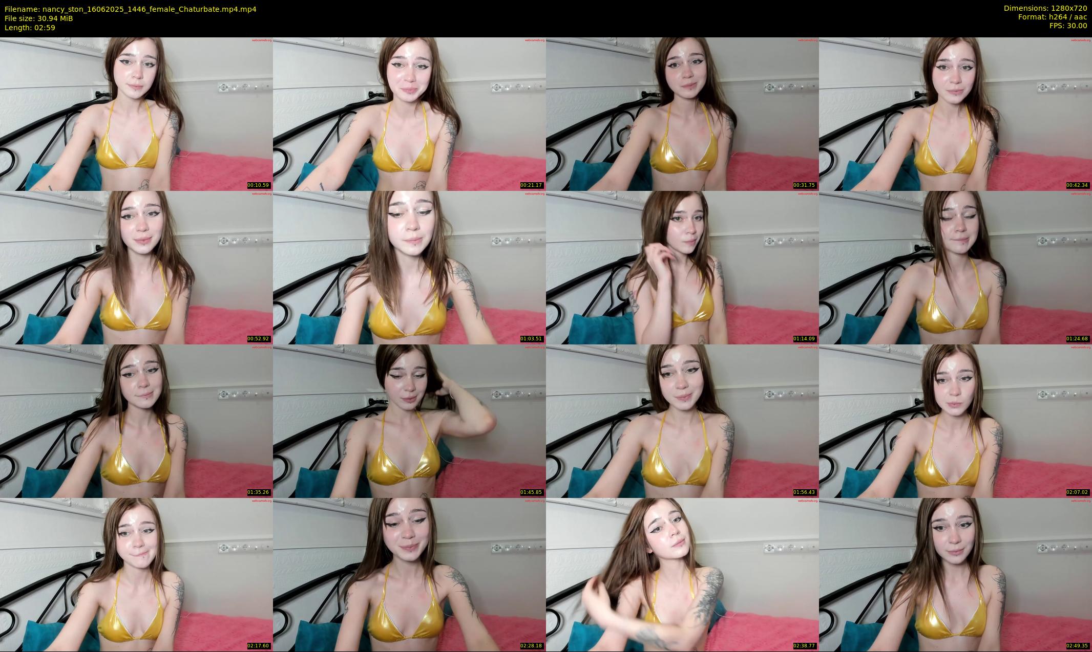 nancy_ston — 3 minute Chaturbate female cam show recording, 720p, Jun 16, 2025