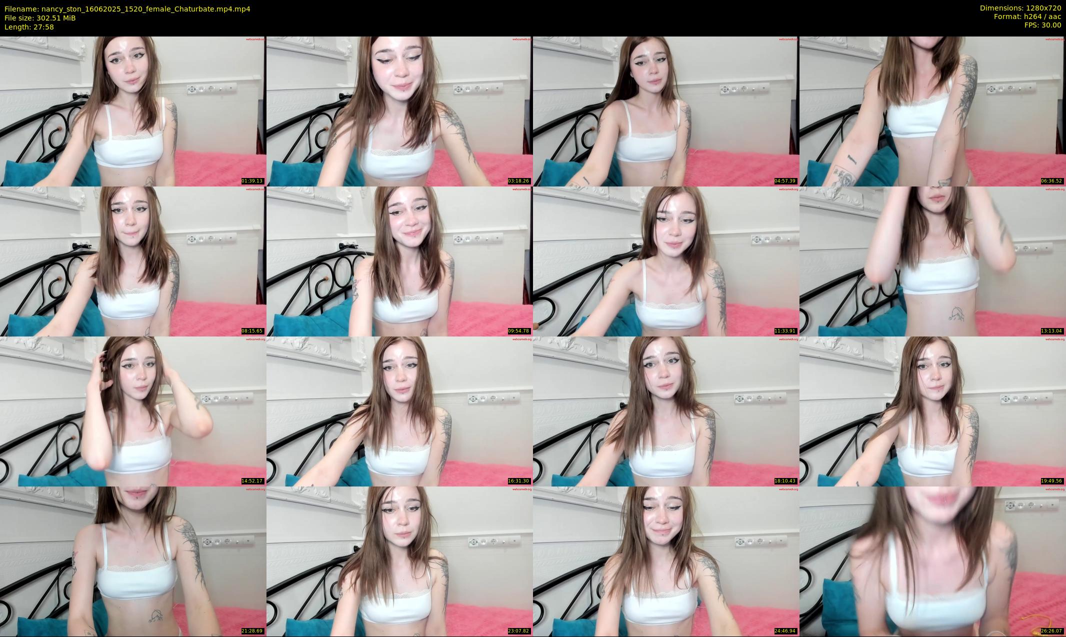 nancy_ston — 28 minute Chaturbate female cam show recording, 720p, Jun 16, 2025