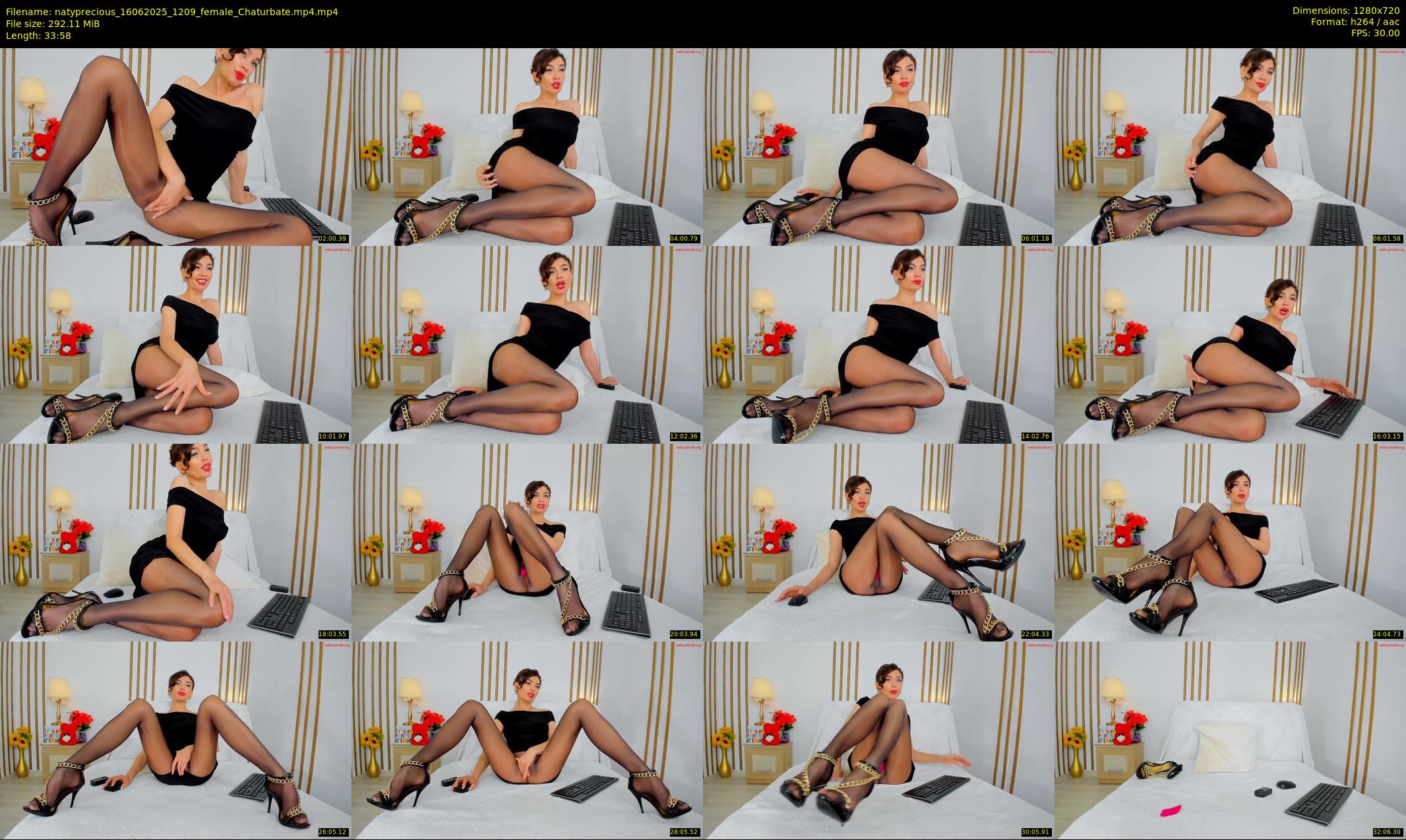 natyprecious — 34 minute Chaturbate female cam show recording, 720p, Jun 16, 2025