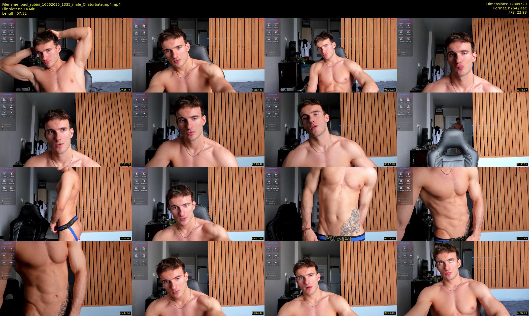 paul_rubini — 8 minute Chaturbate male cam show recording, 720p, Jun 16, 2025