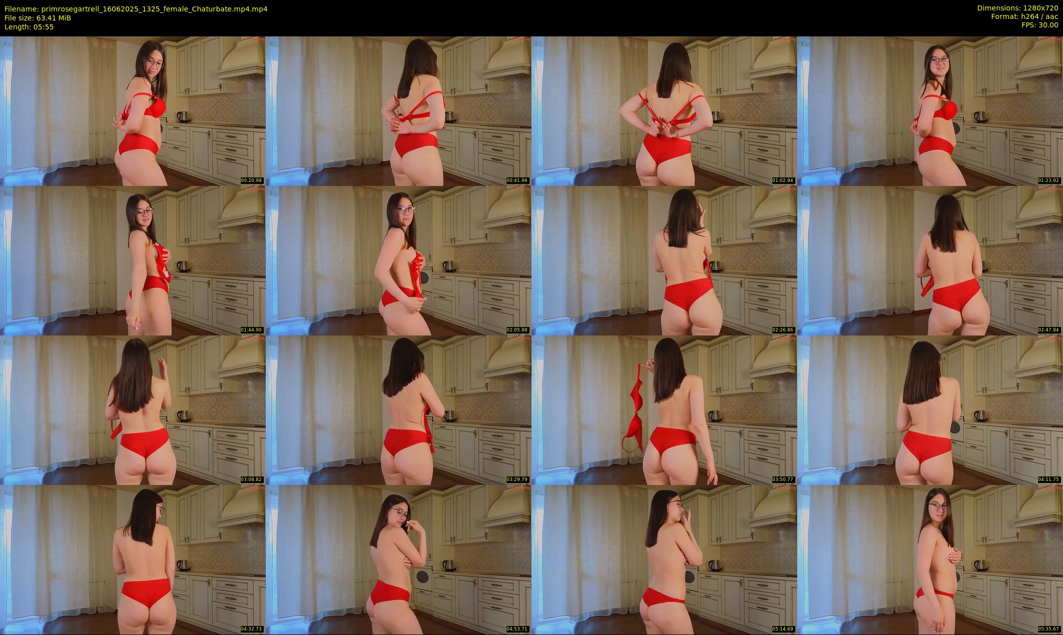 primrosegartrell — 6 minute Chaturbate female cam show recording, 720p, Jun 16, 2025