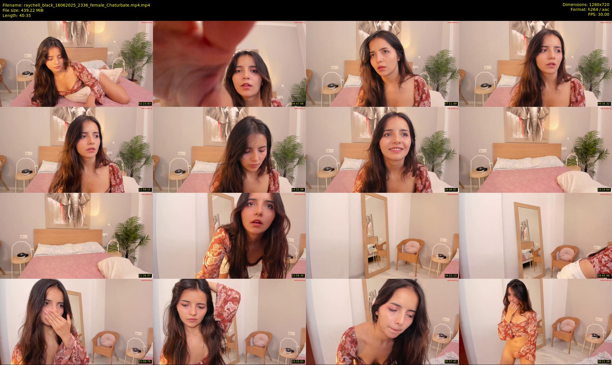 raychell_black — 41 minute Chaturbate female cam show recording, 720p, Jun 16, 2025