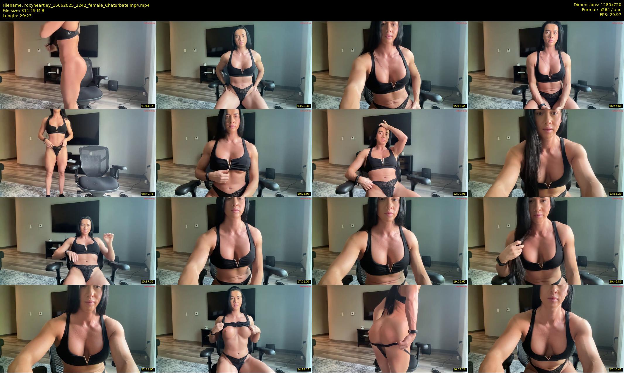 roxyheartley — 30 minute Chaturbate female cam show recording, 720p, Jun 16, 2025