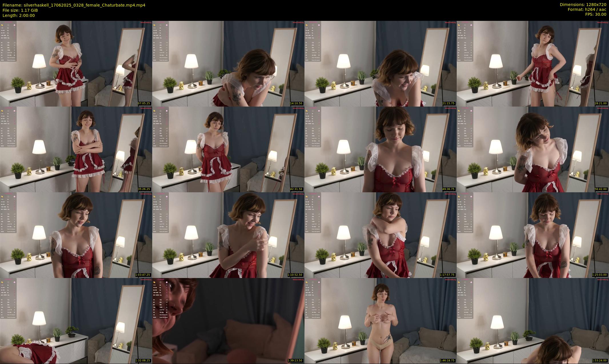 silverhaskell — 120 minute Chaturbate female cam show recording, 720p, Jun 17, 2025