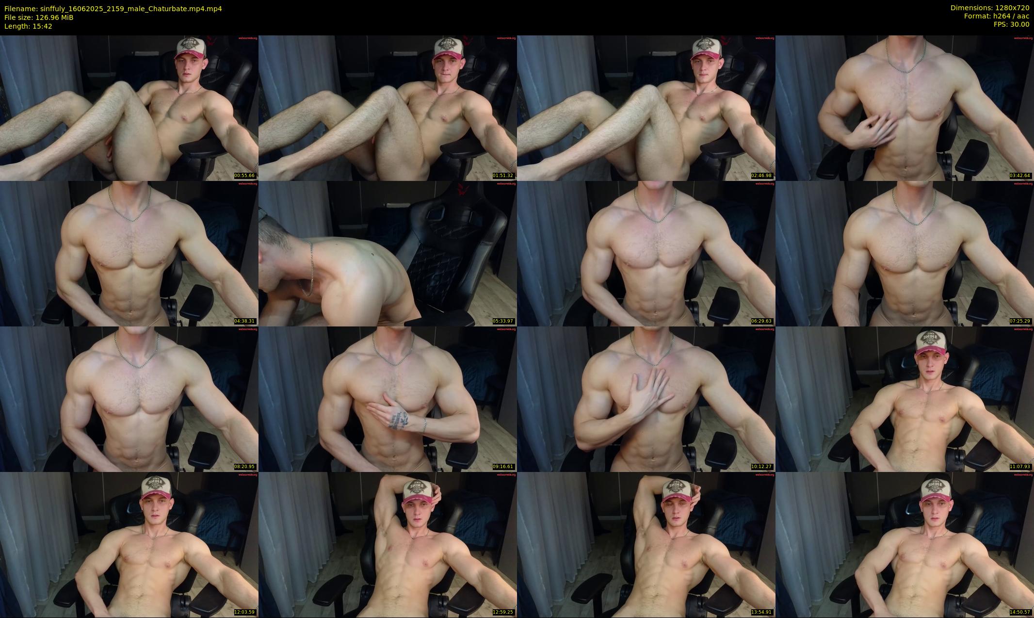 sinffuly — 16 minute Chaturbate male cam show recording, 720p, Jun 16, 2025