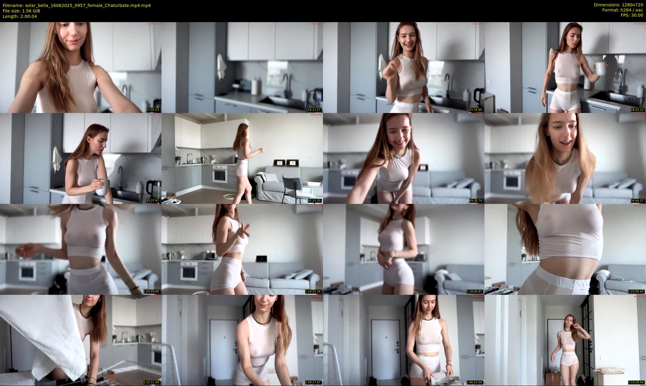 solar_bella — 121 minute Chaturbate female cam show recording, 720p, Jun 16, 2025