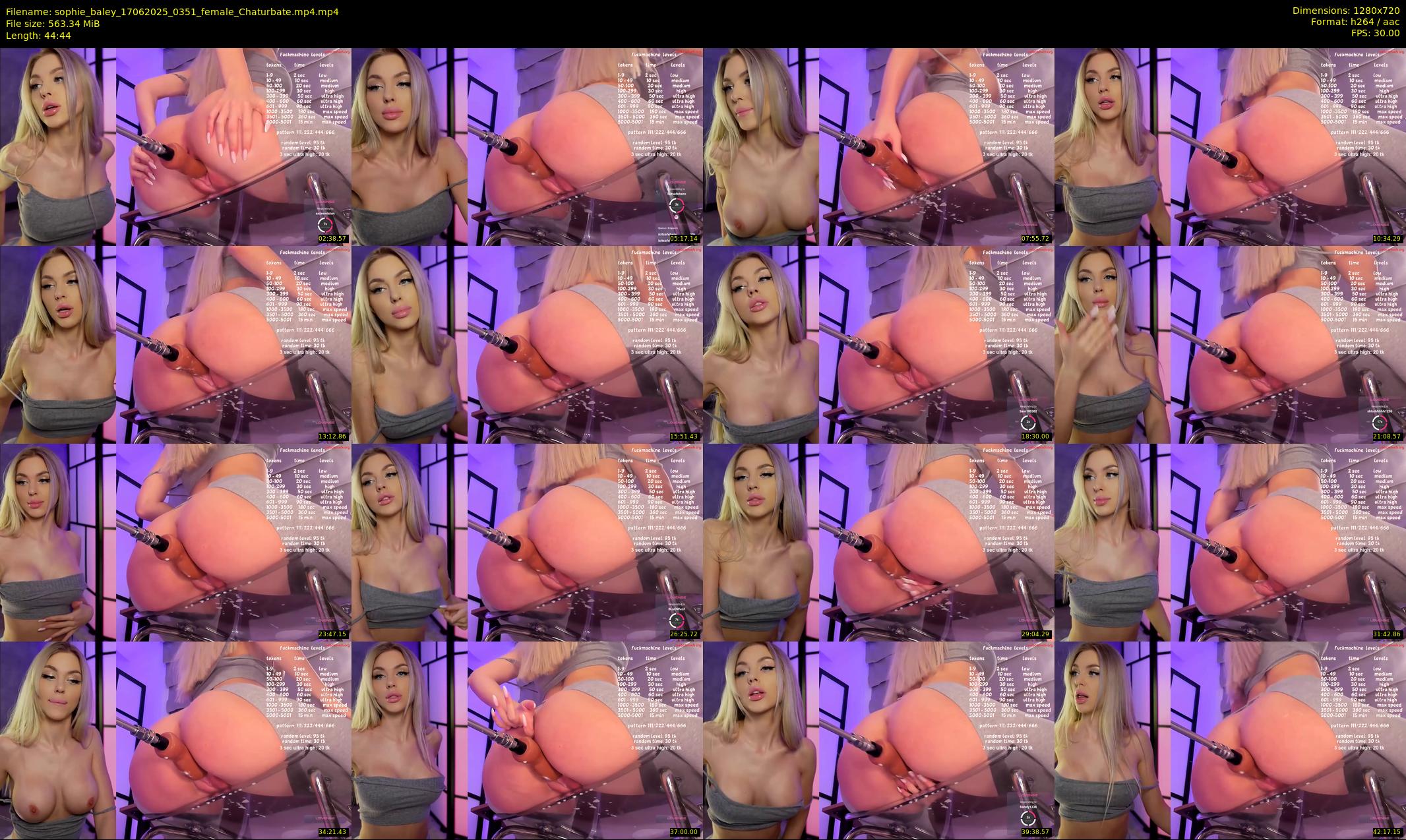 sophie_baley — 45 minute Chaturbate female cam show recording, 720p, Jun 17, 2025