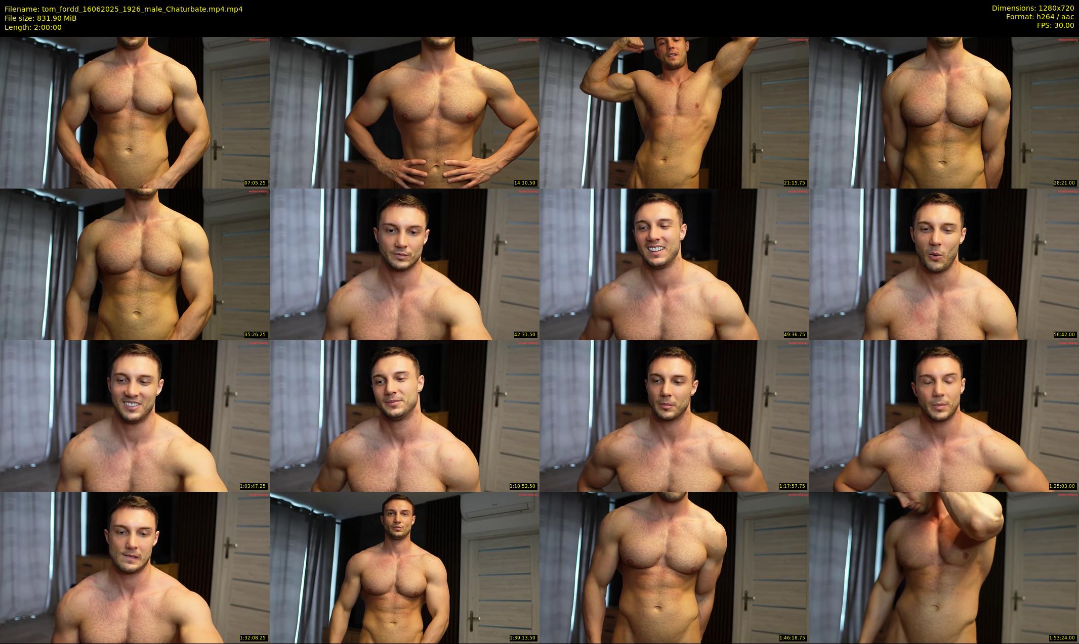 tom_fordd — 120 minute Chaturbate male cam show recording, 720p, Jun 16, 2025