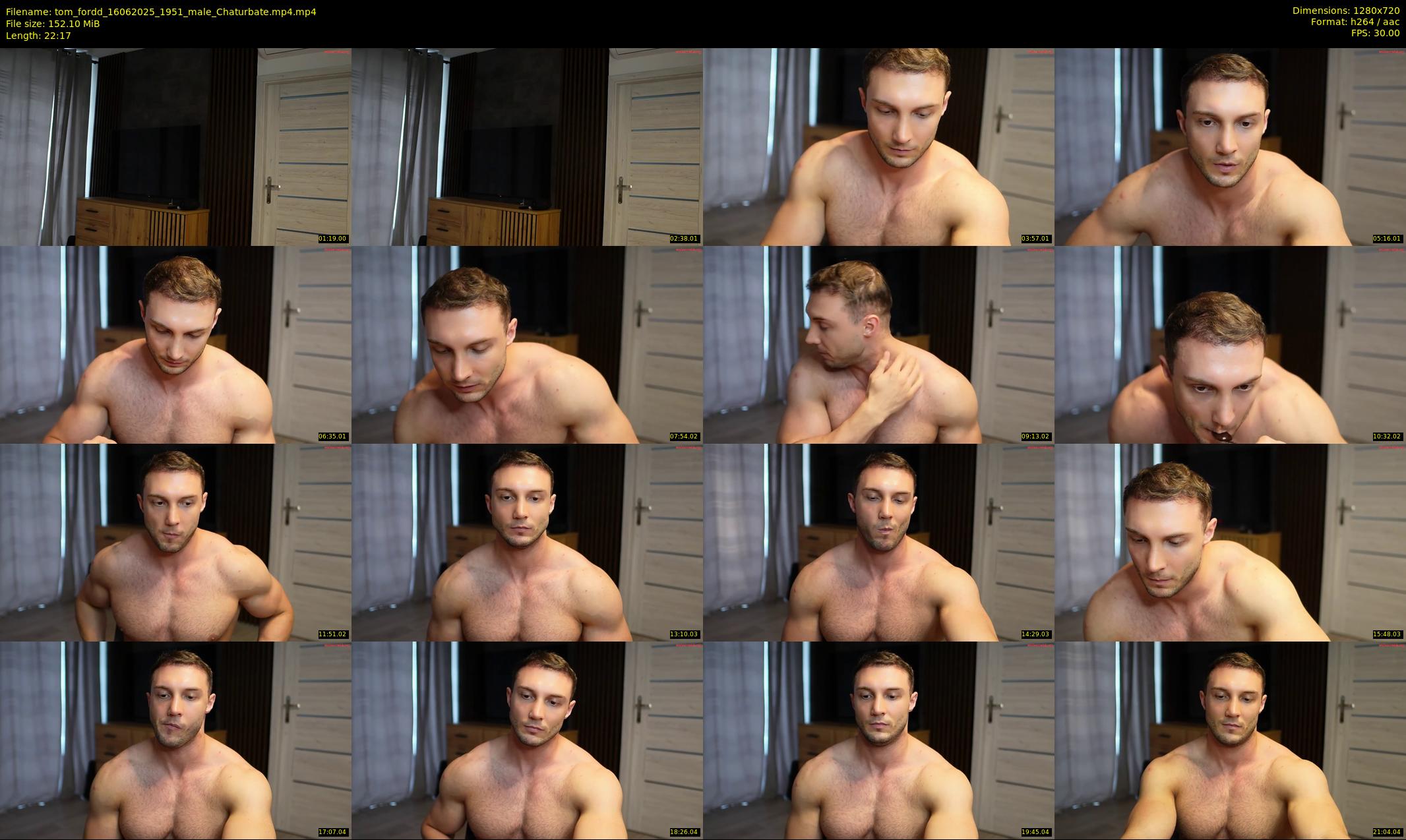 tom_fordd — 23 minute Chaturbate male cam show recording, 720p, Jun 16, 2025