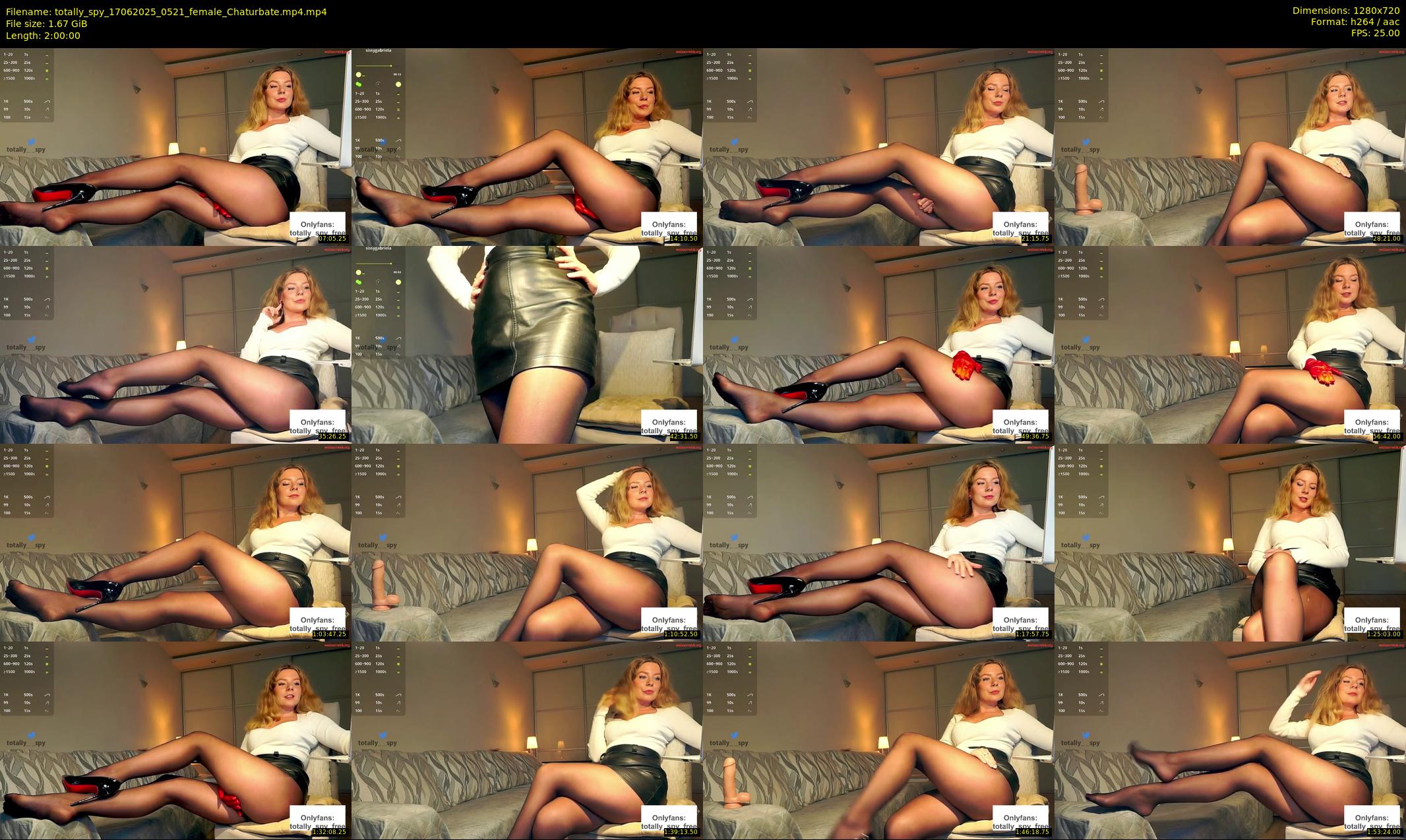 totally_spy — 120 minute Chaturbate female cam show recording, 720p, Jun 17, 2025
